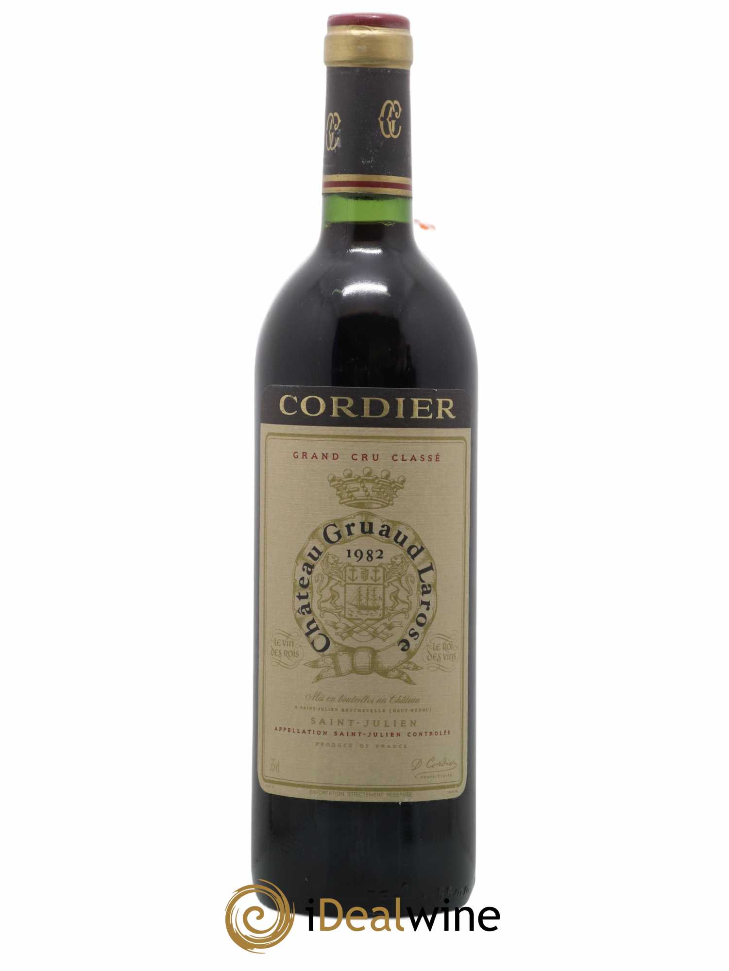 Château Gruaud Larose 2ème Grand Cru Classé 1982 - Lot de 1 bouteille - 0