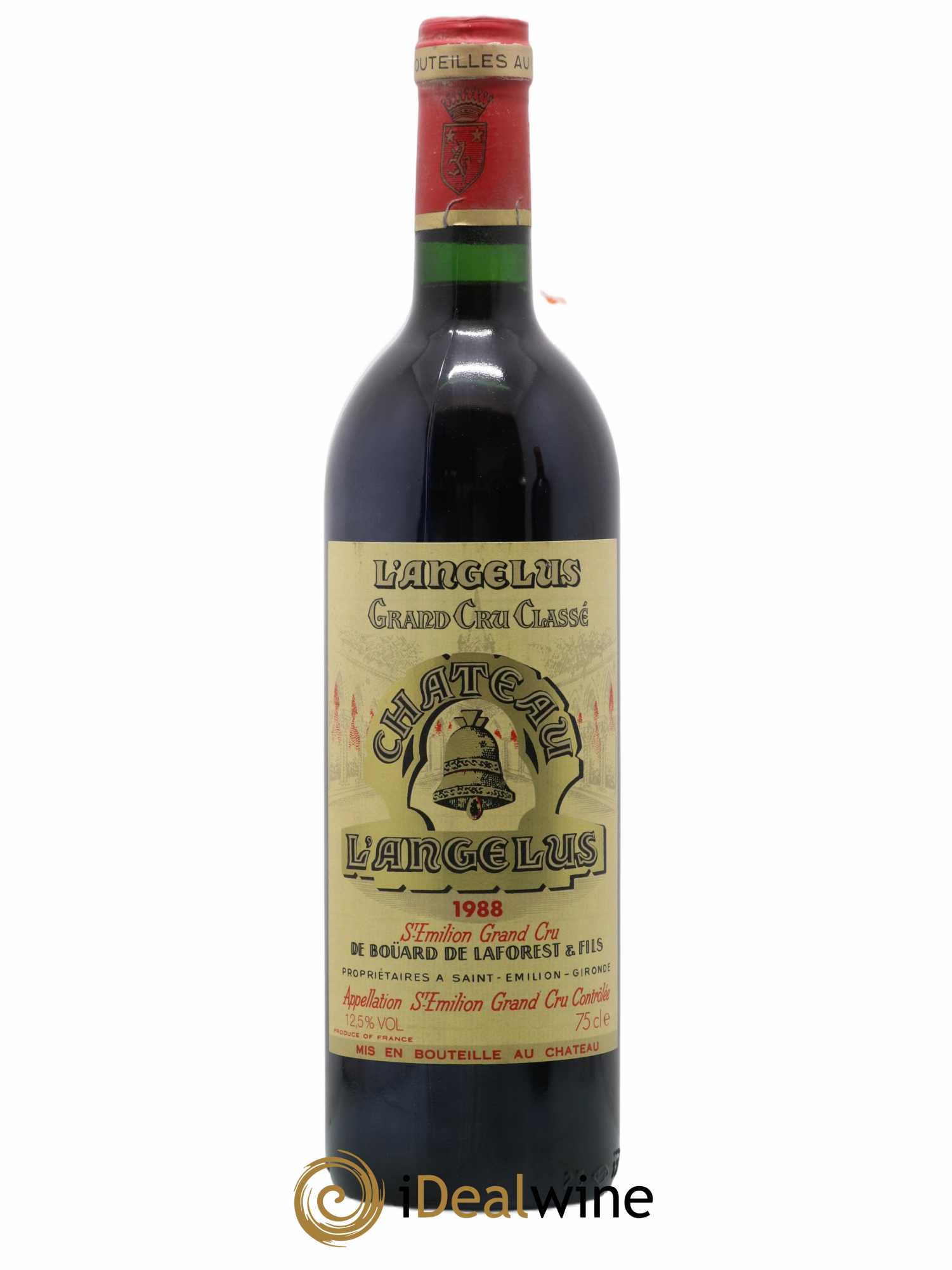 Château Angélus 1er Grand Cru Classé A 1988 - Lot de 1 bouteille - 0