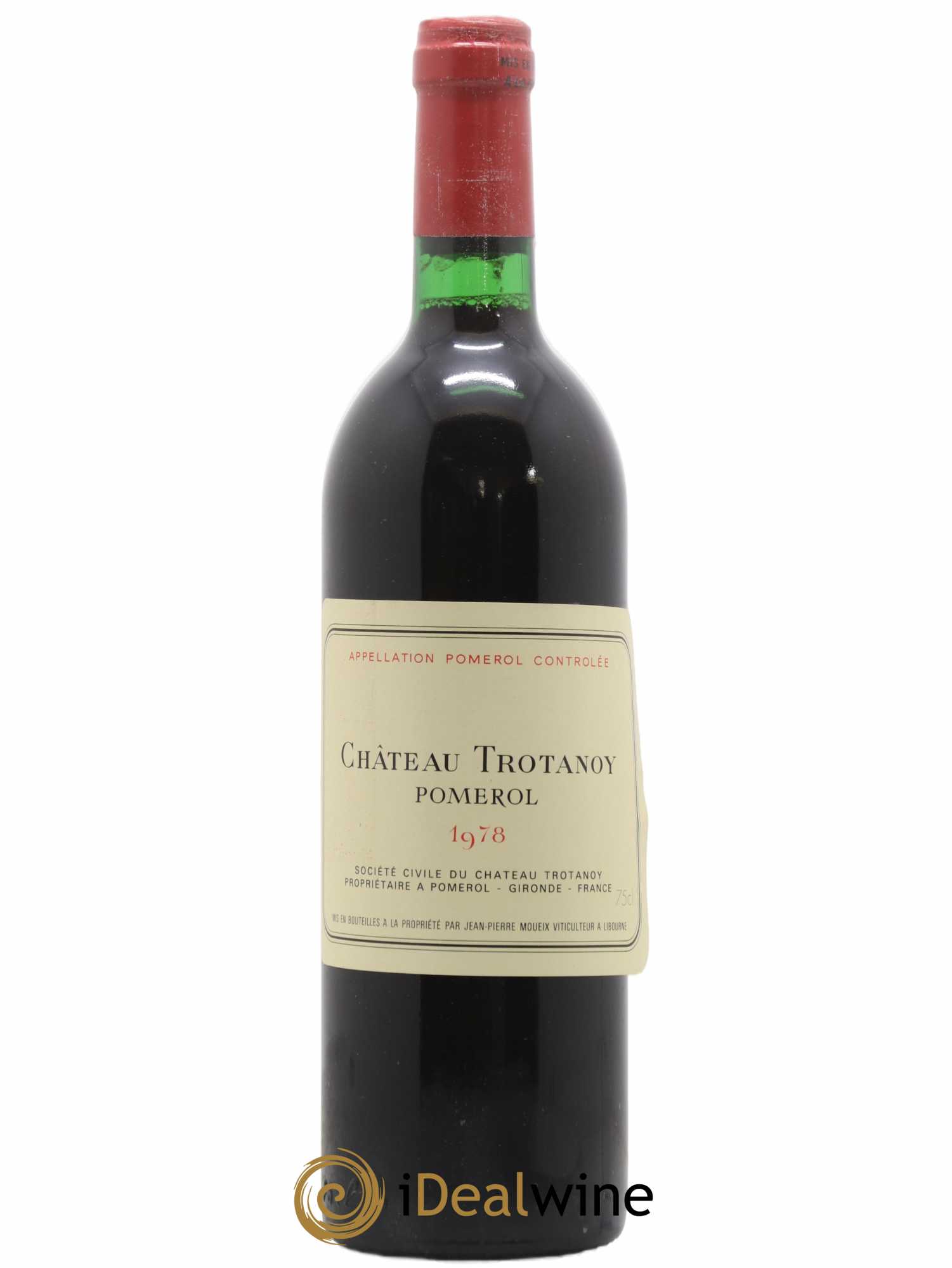 Château Trotanoy 1978 - Lot de 1 bouteille - 0