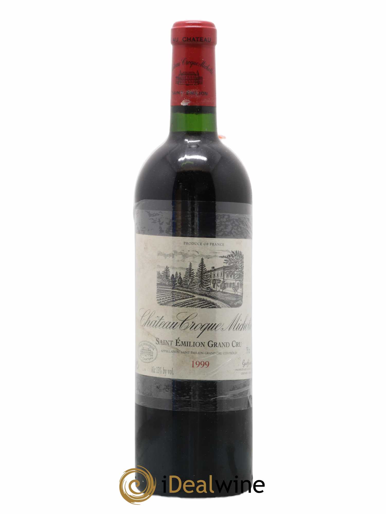 Château Croque Michotte 1999 - Lot de 1 bouteille - 0