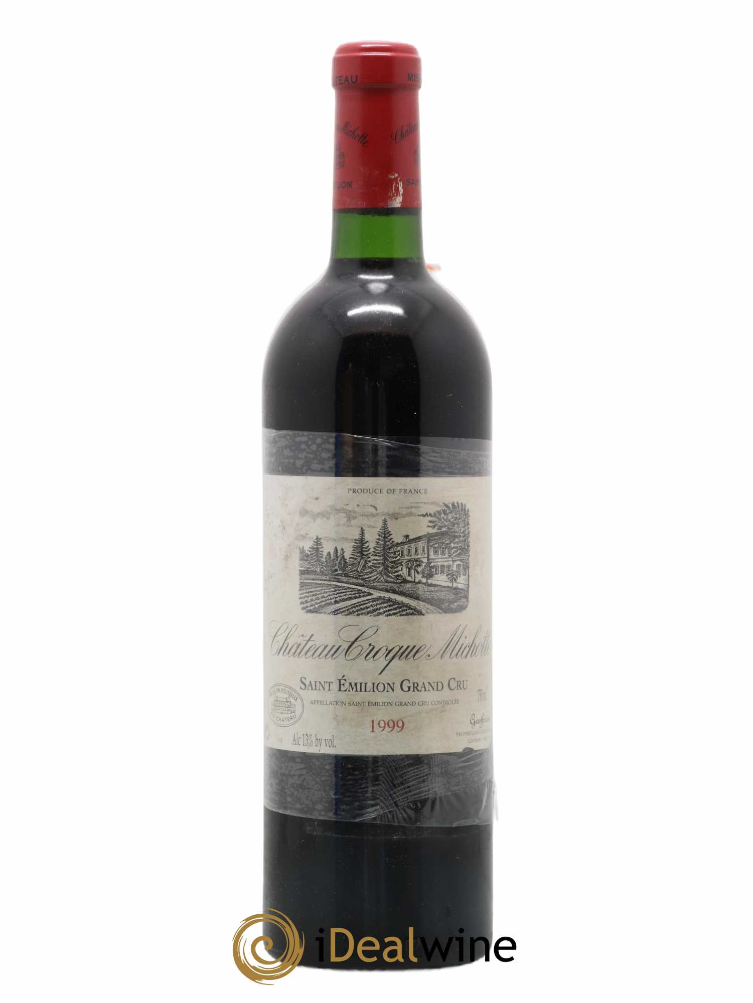 Château Croque Michotte 1999 - Lot de 1 bouteille - 0