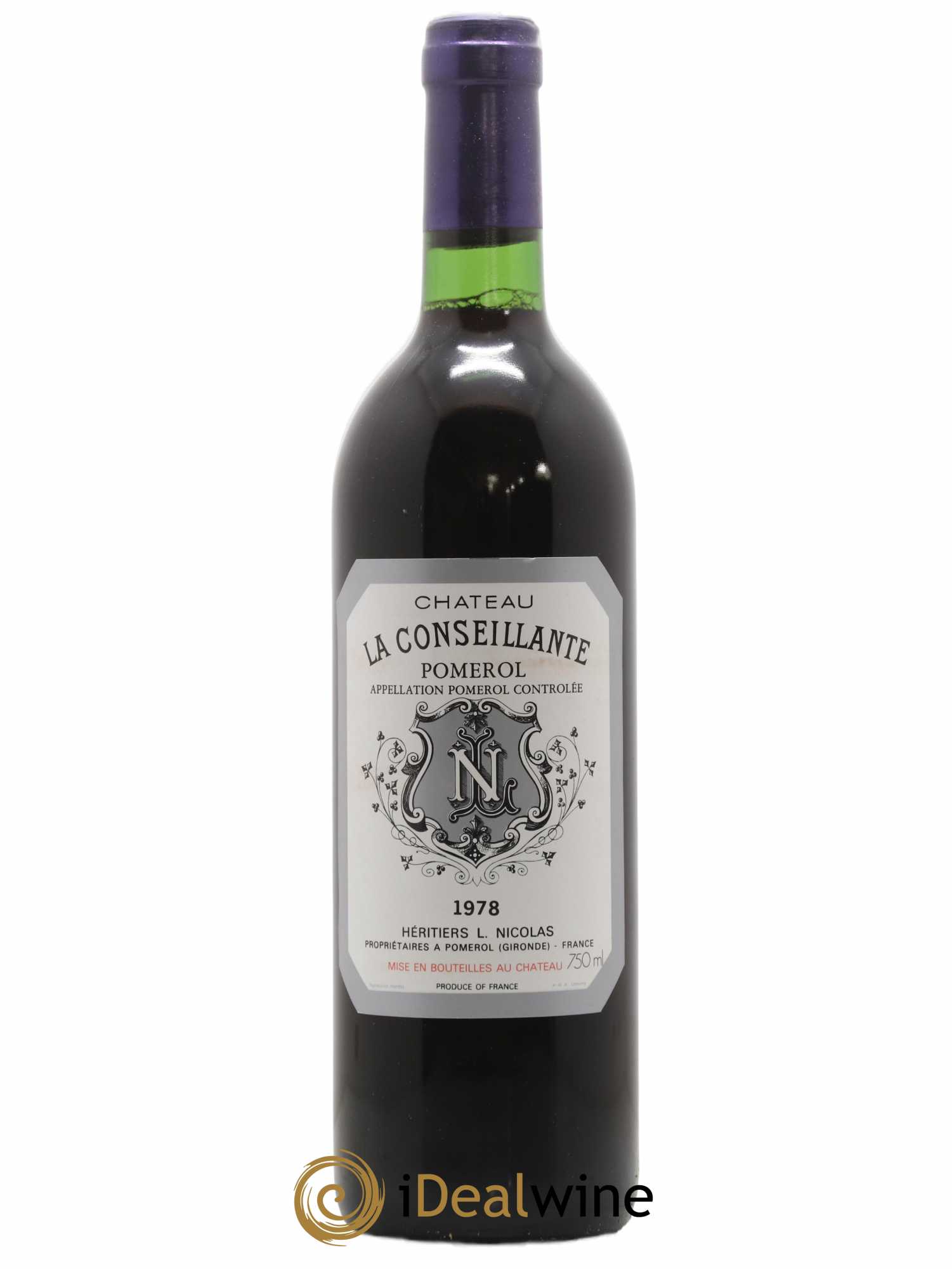 Château la Conseillante 1978 - Lot de 1 bouteille - 0