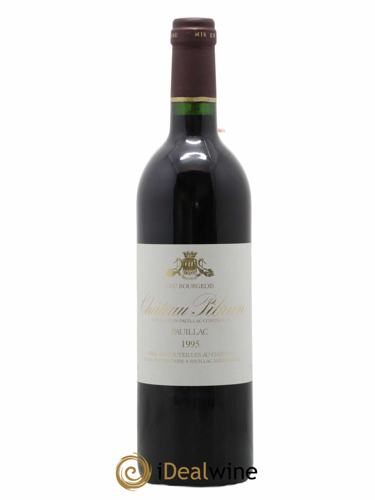 Château Pibran 1995 - Lot de 1 bouteille - 0