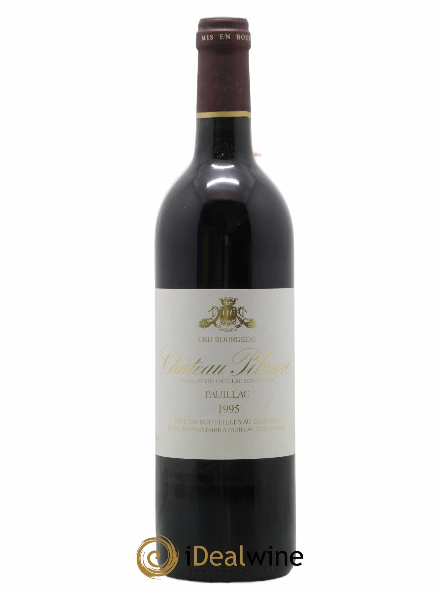 Château Pibran 1995 - Lot de 1 bouteille - 0