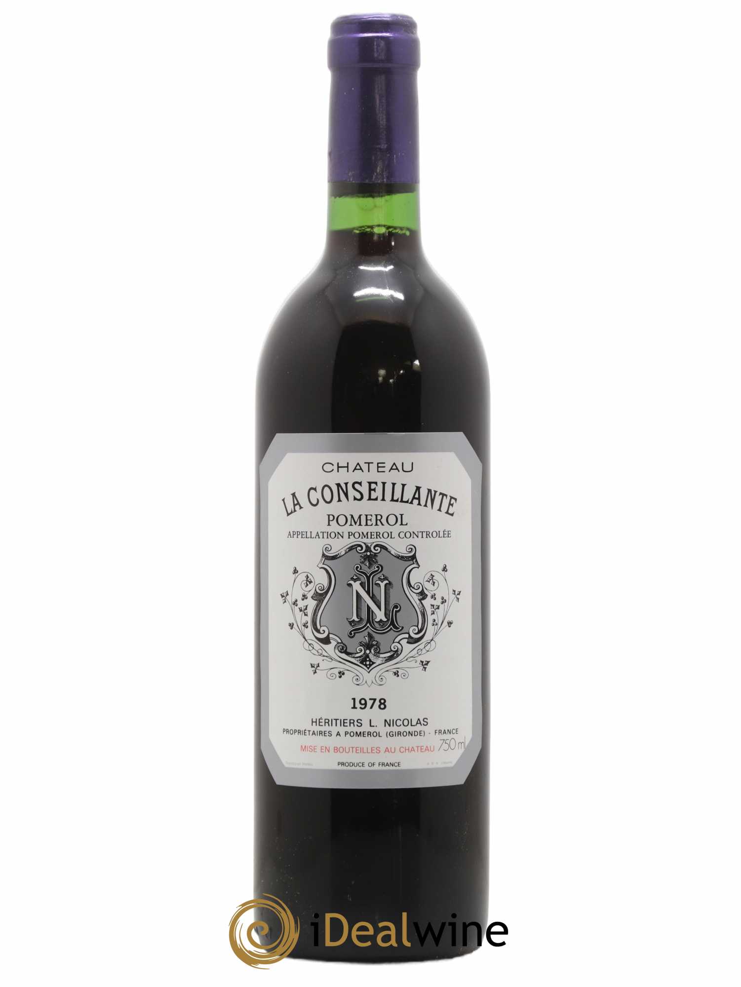 Château la Conseillante 1978 - Lot de 1 bouteille - 0