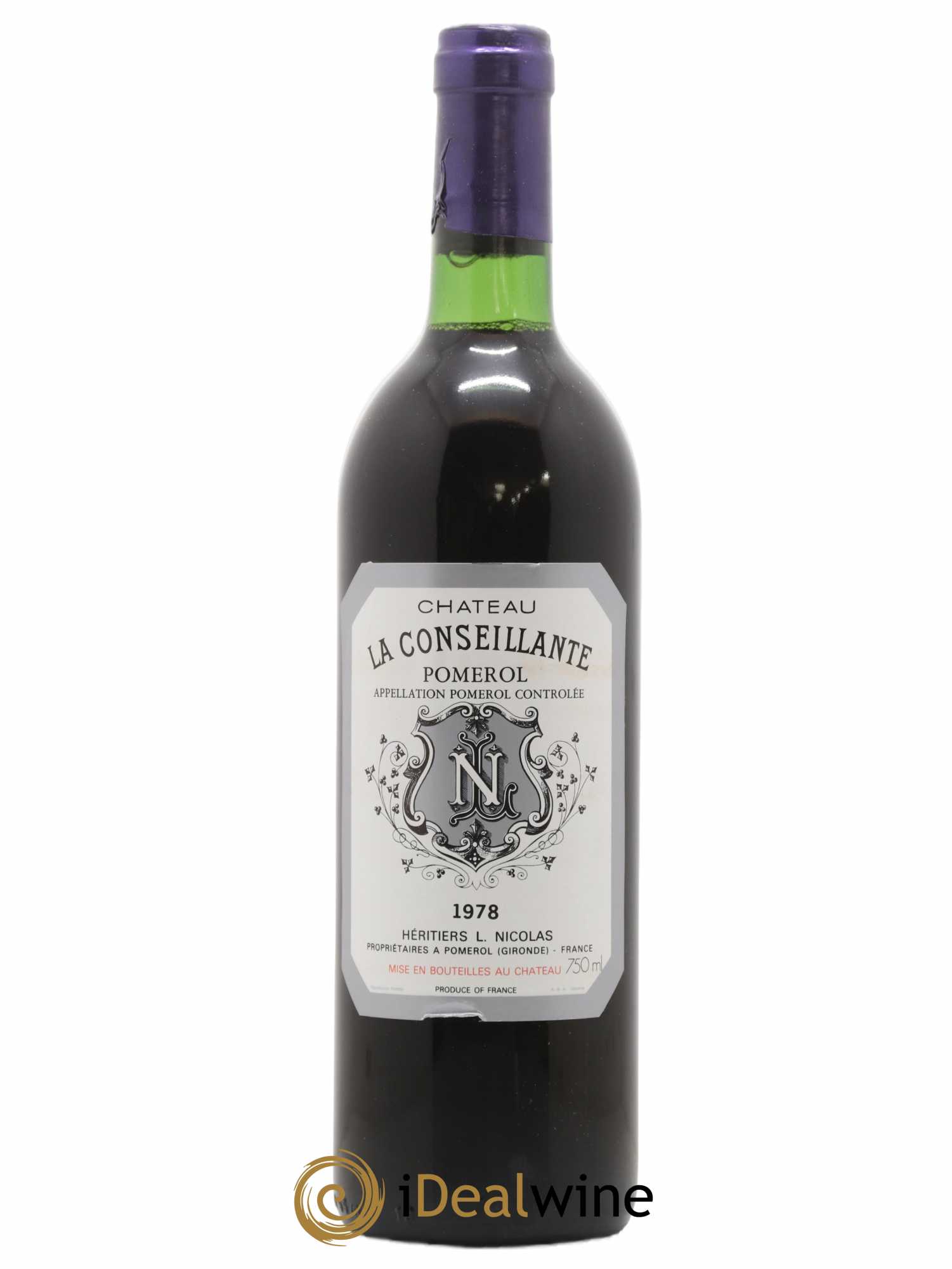 Château la Conseillante 1978 - Lot de 1 bouteille - 0