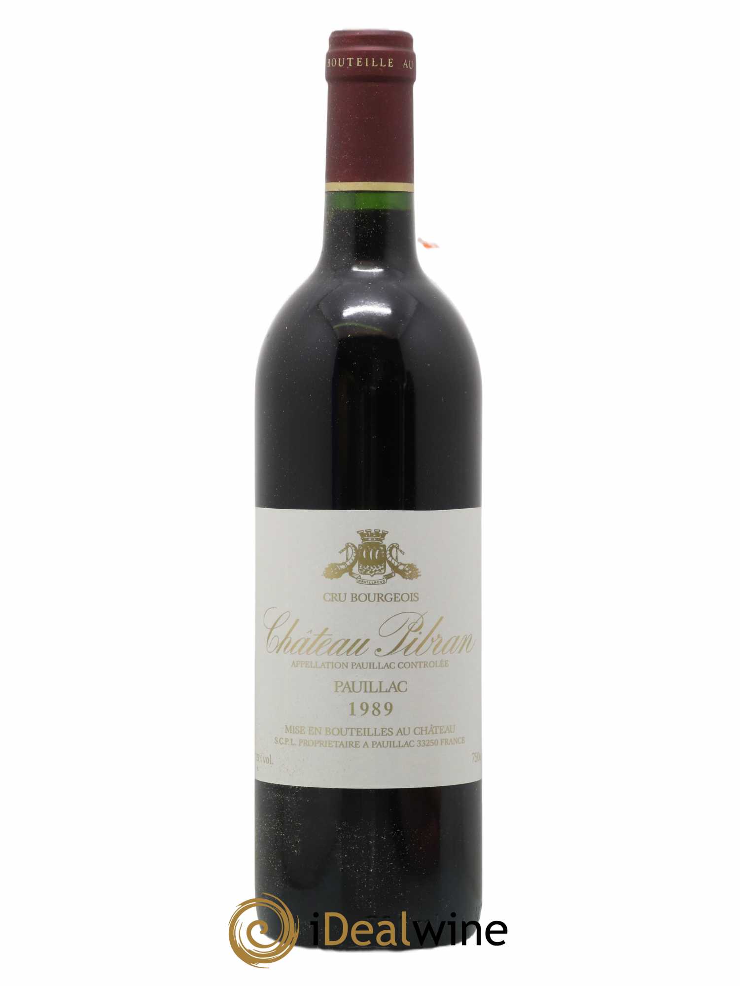 Château Pibran 1989 - Lot de 1 bouteille - 0