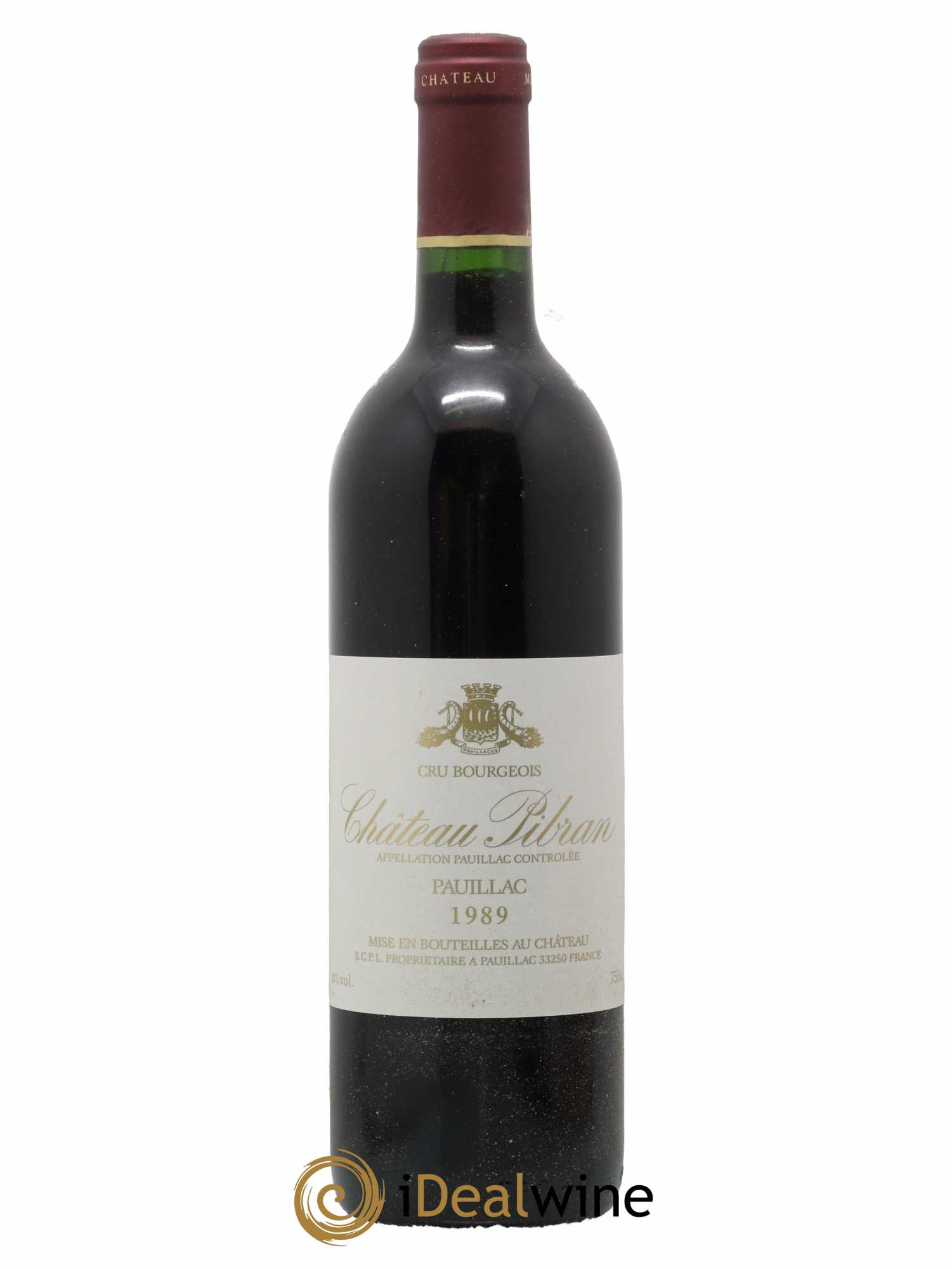 Château Pibran 1989 - Lot de 1 bouteille - 0