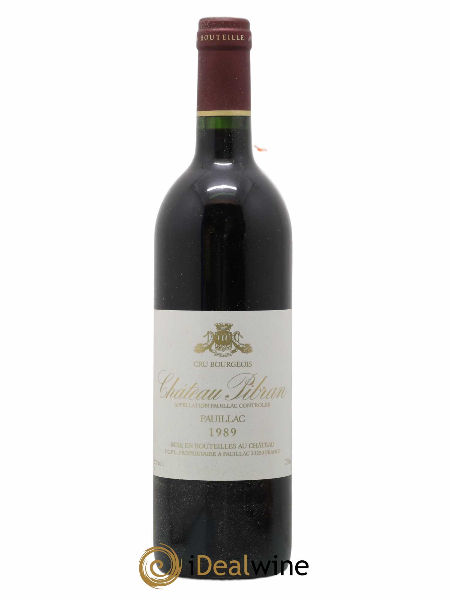 Château Pibran 1989 - Lot de 1 bouteille - 0
