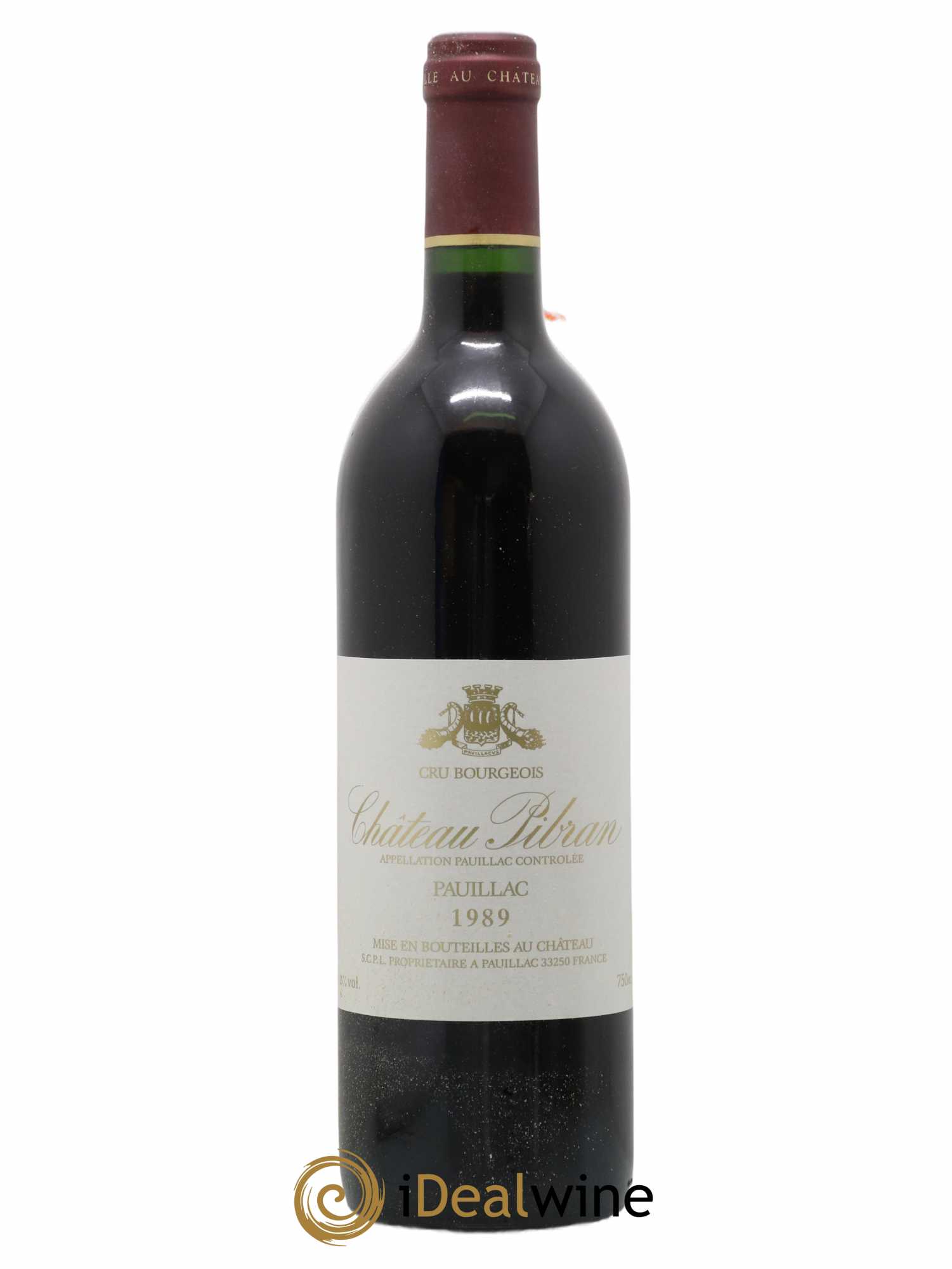 Château Pibran 1989 - Lot de 1 bouteille - 0