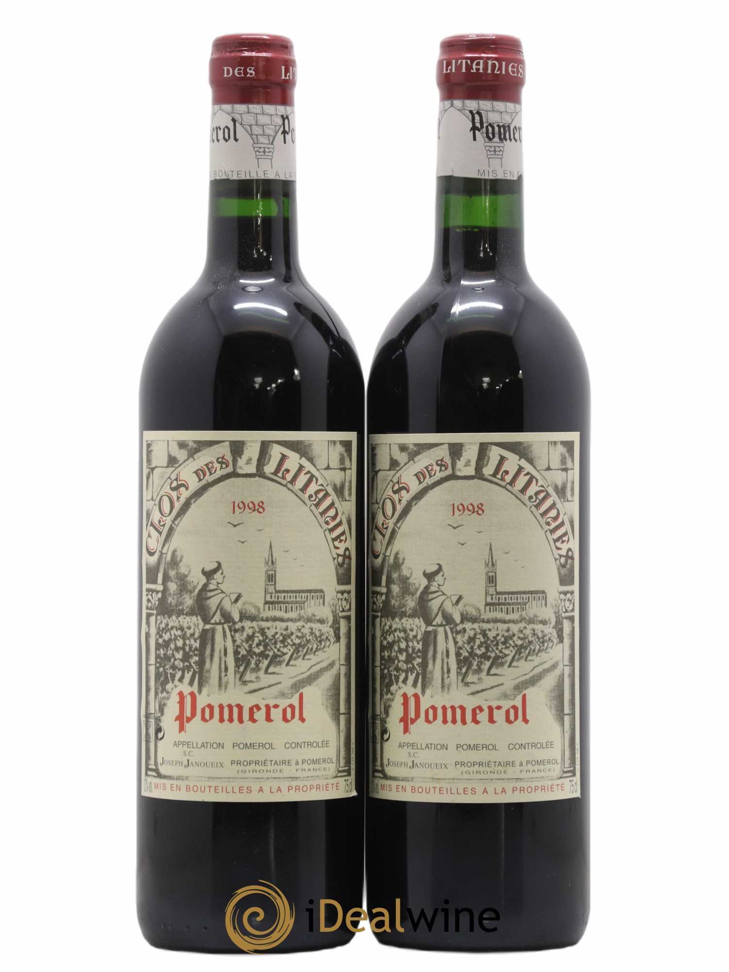 Clos des Litanies 1998 - Lot de 2 bouteilles - 0