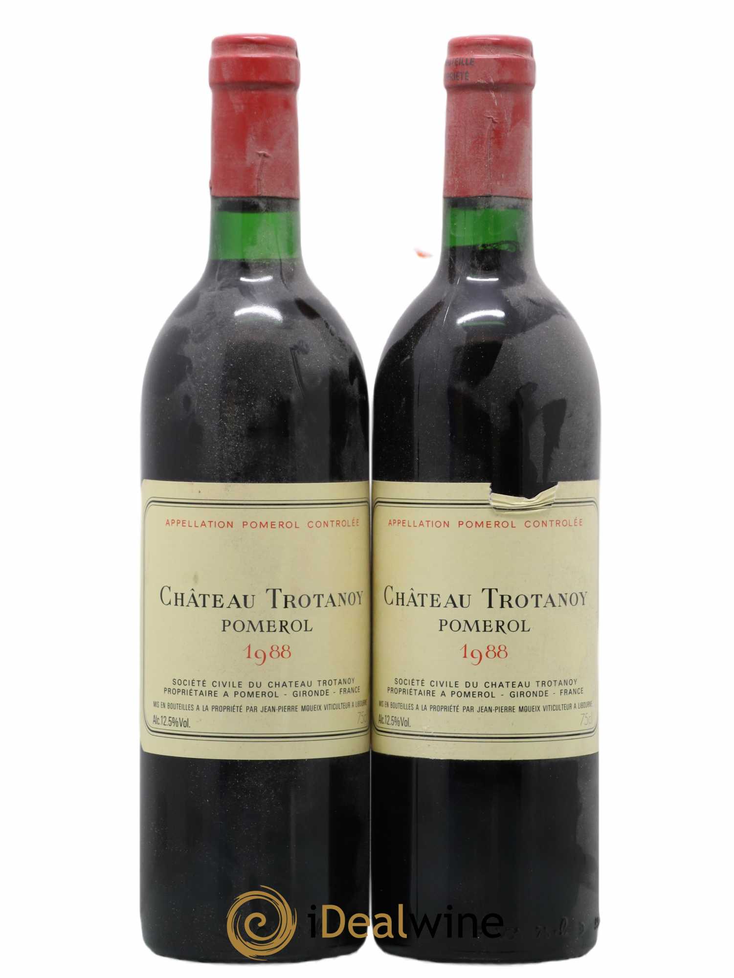 Château Trotanoy 1988 - Lot de 2 bouteilles - 0
