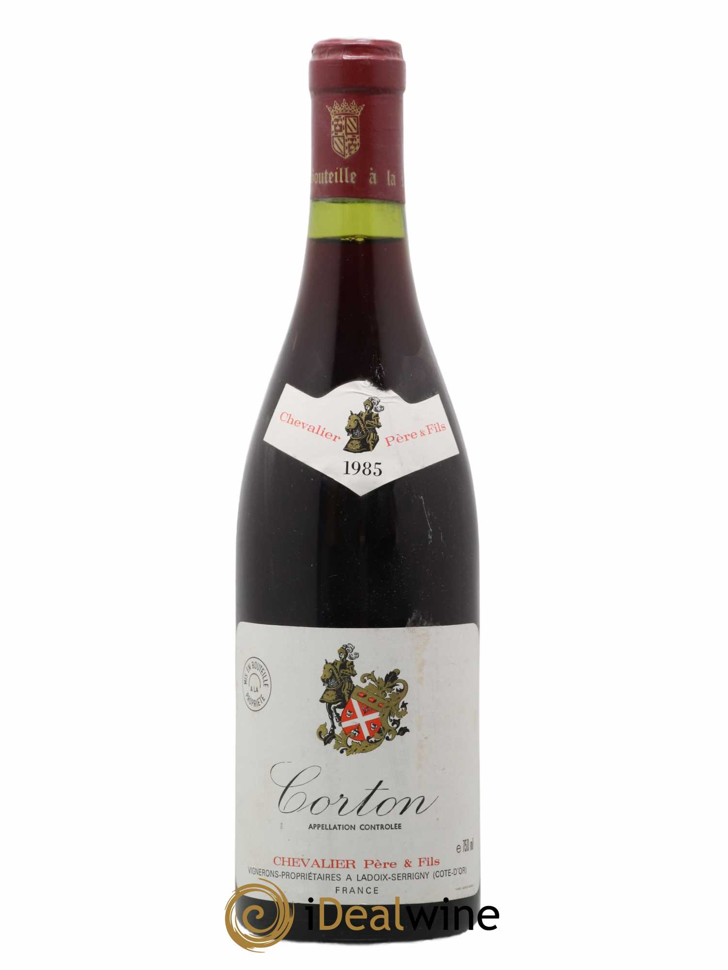 Corton Grand Cru Chevalier Ladoix Serrigny 1985 - Posten von 1 Flasche - 0