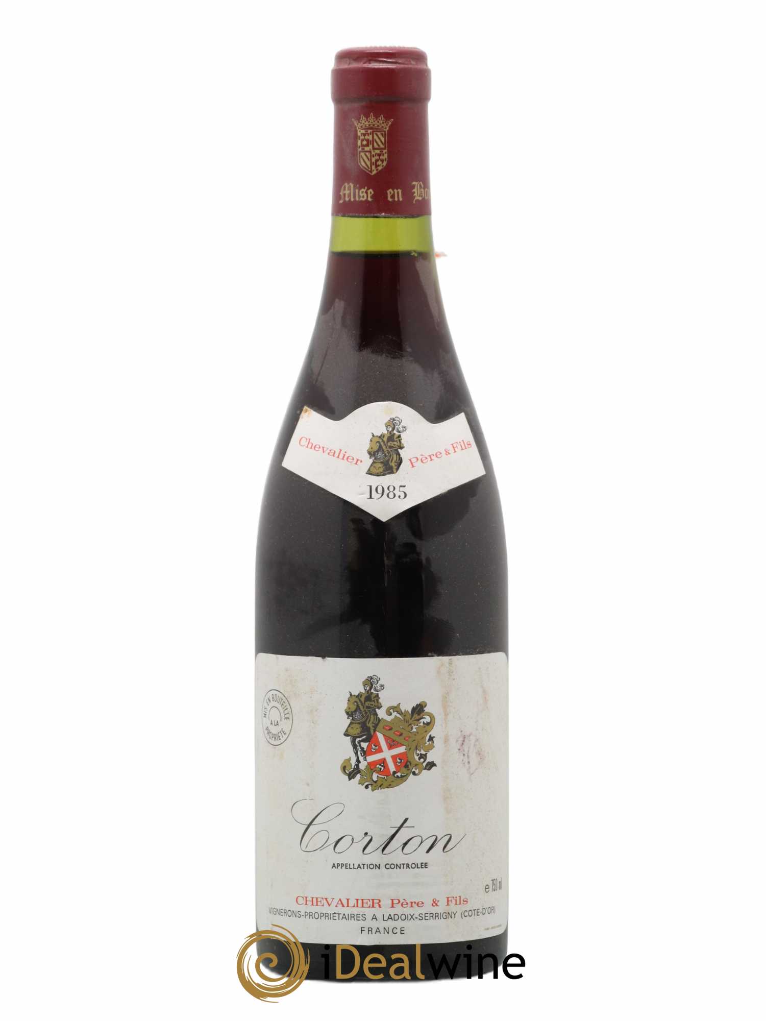 Corton Grand Cru Chevalier Ladoix Serrigny 1985 - Posten von 1 Flasche - 0