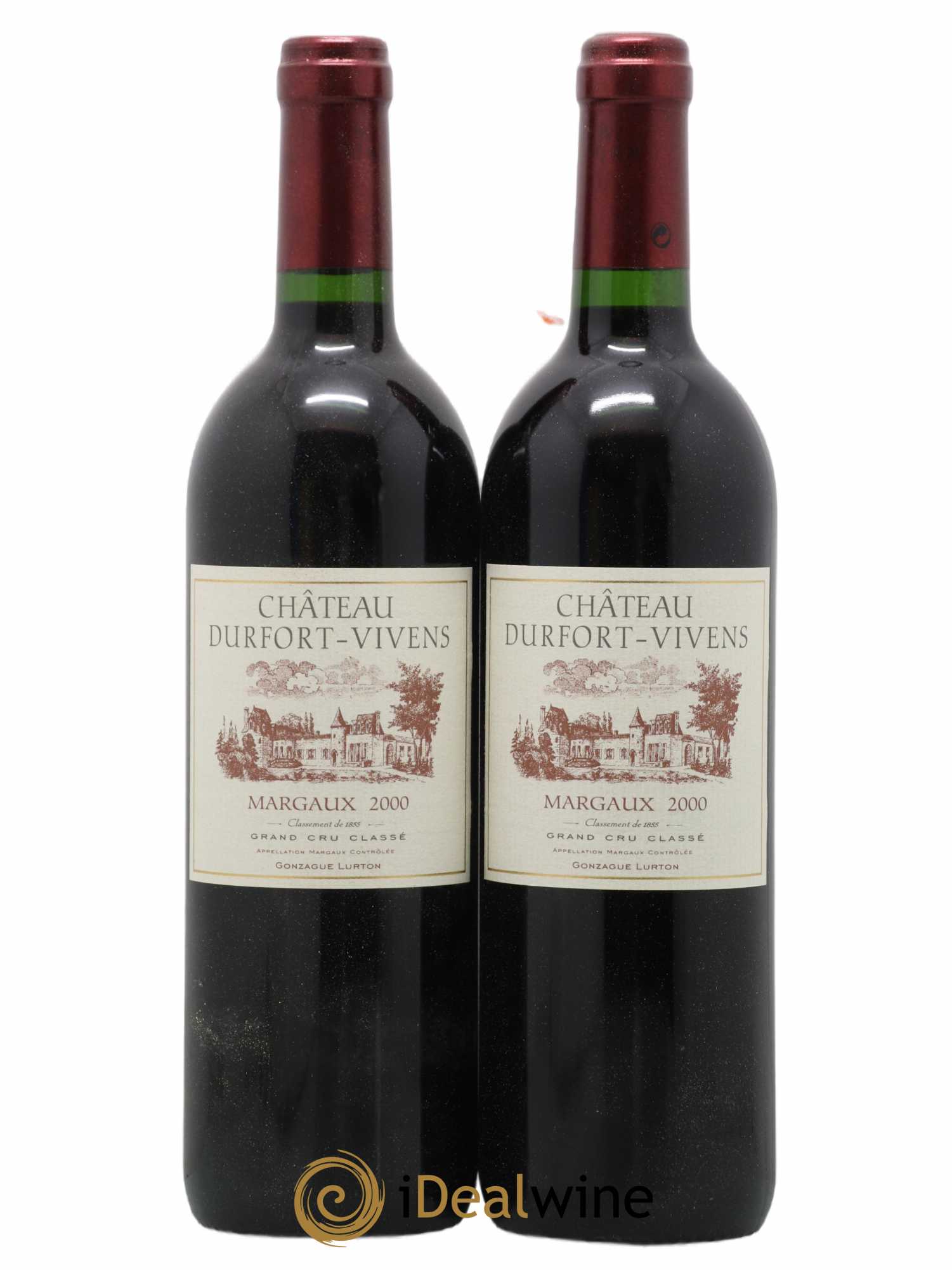 Château Durfort Vivens 2ème Grand Cru Classé 2000 - Lot de 2 bouteilles - 0