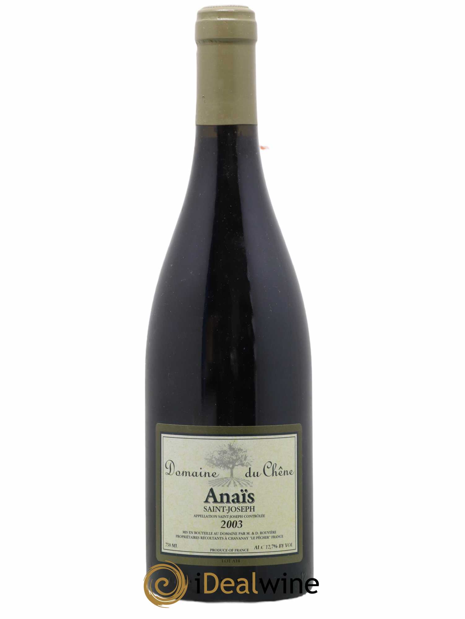 Saint-Joseph Domaine du Chêne Rouvière Anaïs 2003 - Posten von 1 Flasche - 0