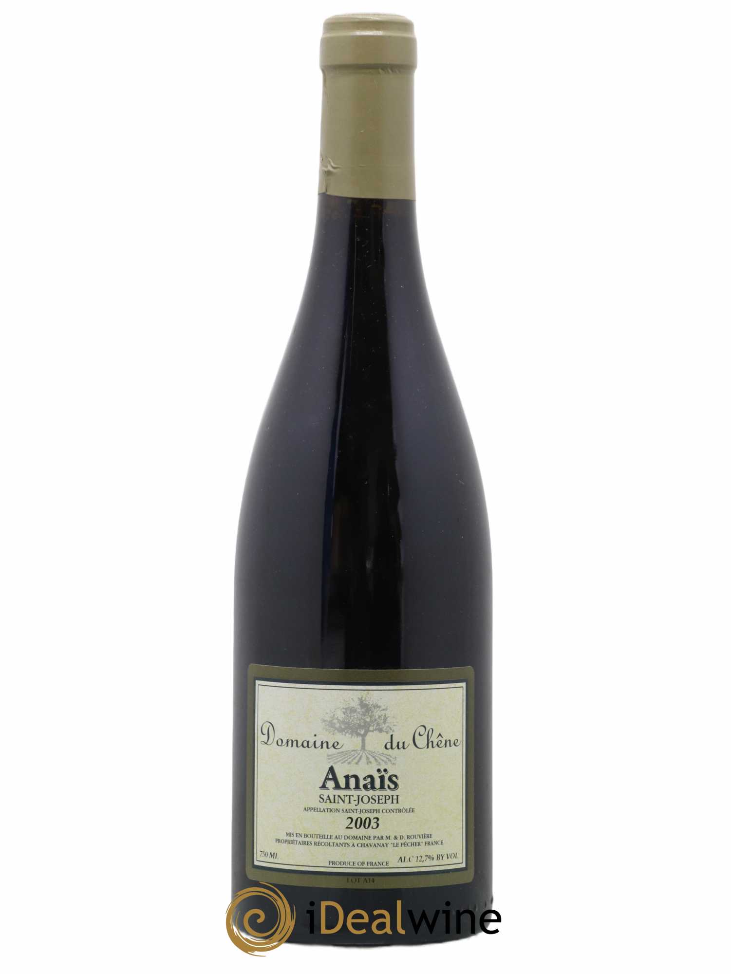 Saint-Joseph Domaine du Chêne Rouvière Anaïs 2003 - Posten von 1 Flasche - 0