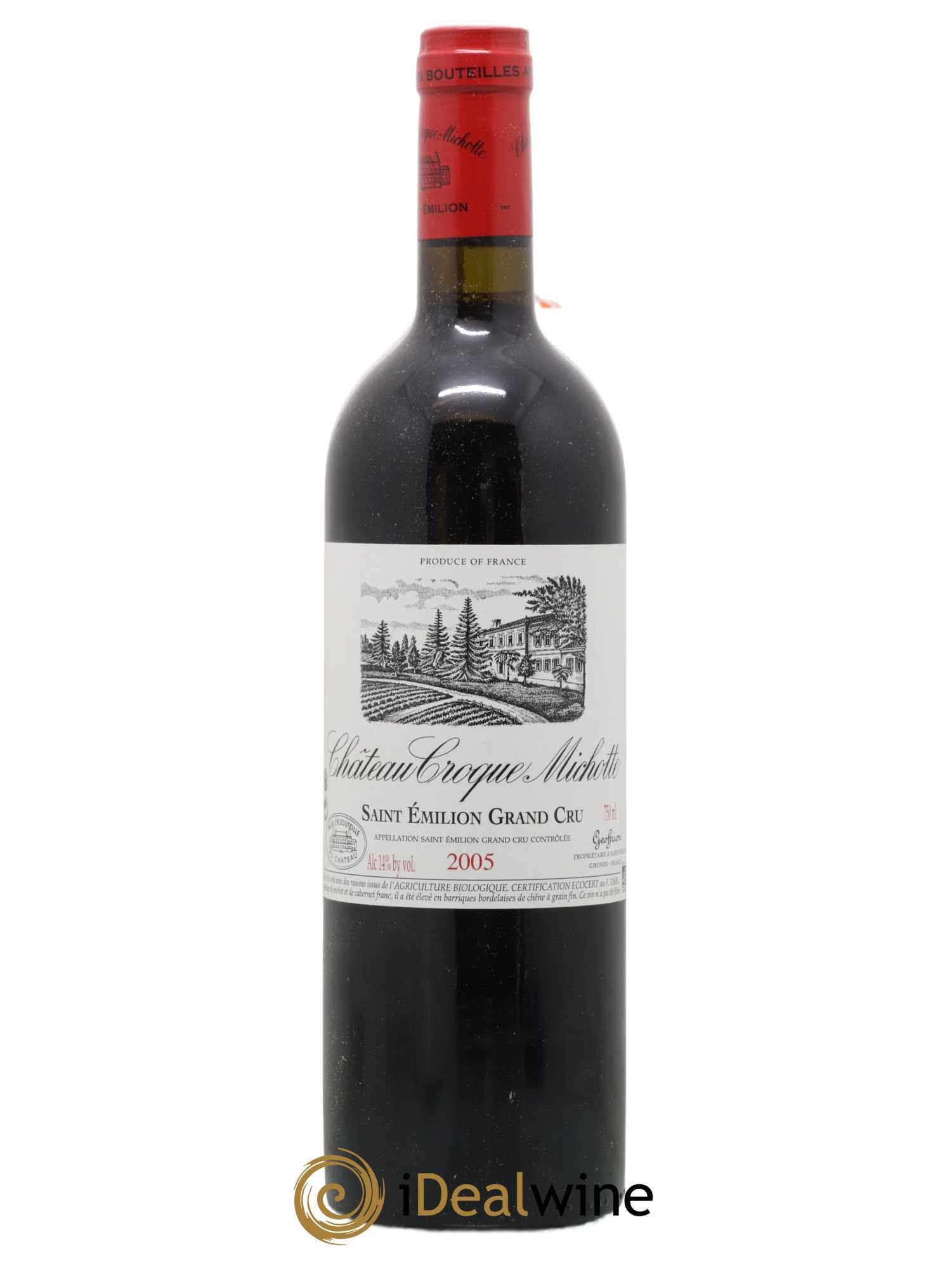 Château Croque Michotte 2005 - Lot de 1 bouteille - 0