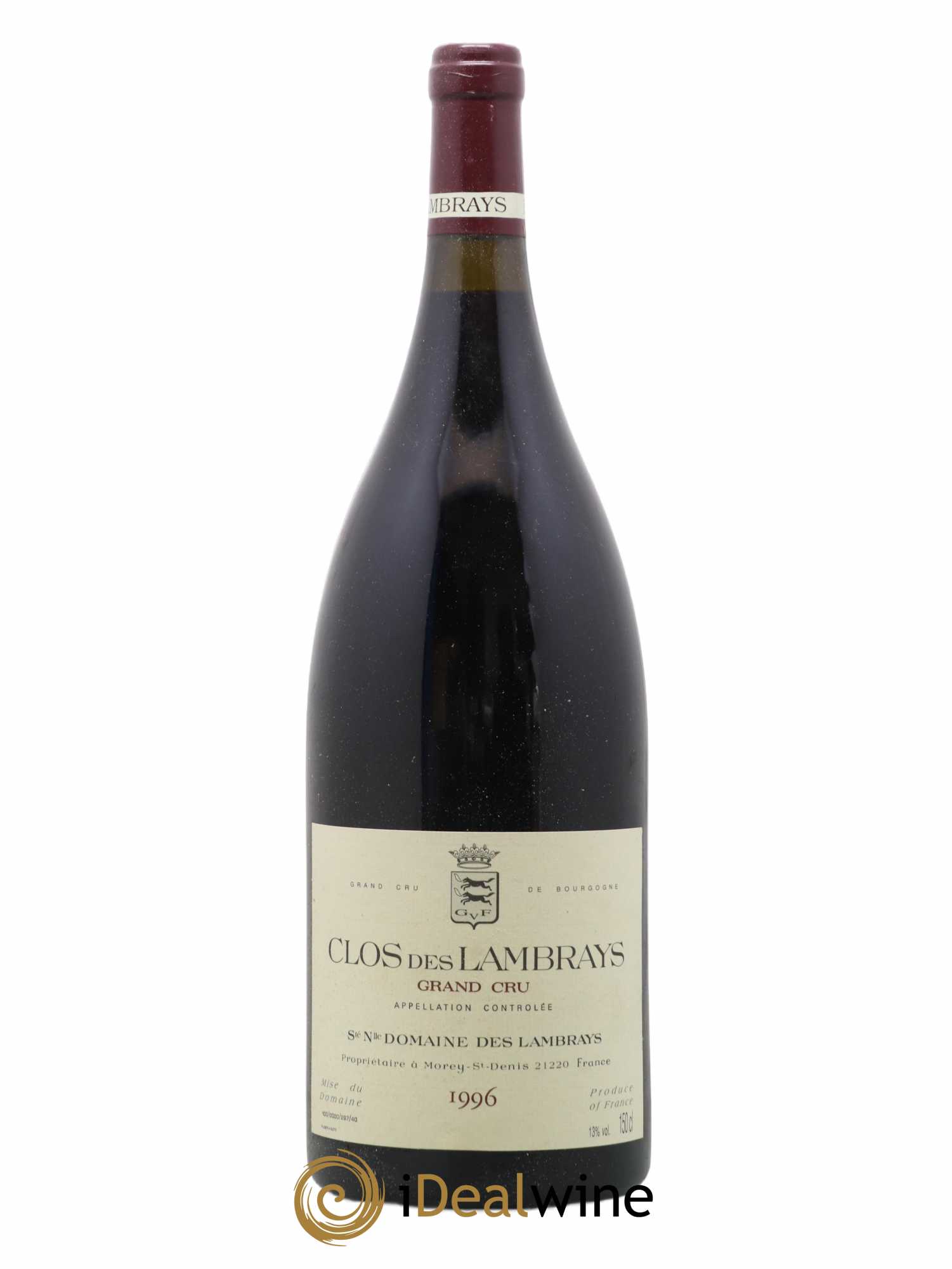 Clos des Lambrays Grand Cru Domaine des Lambrays 1996 - Lot de 1 magnum - 0