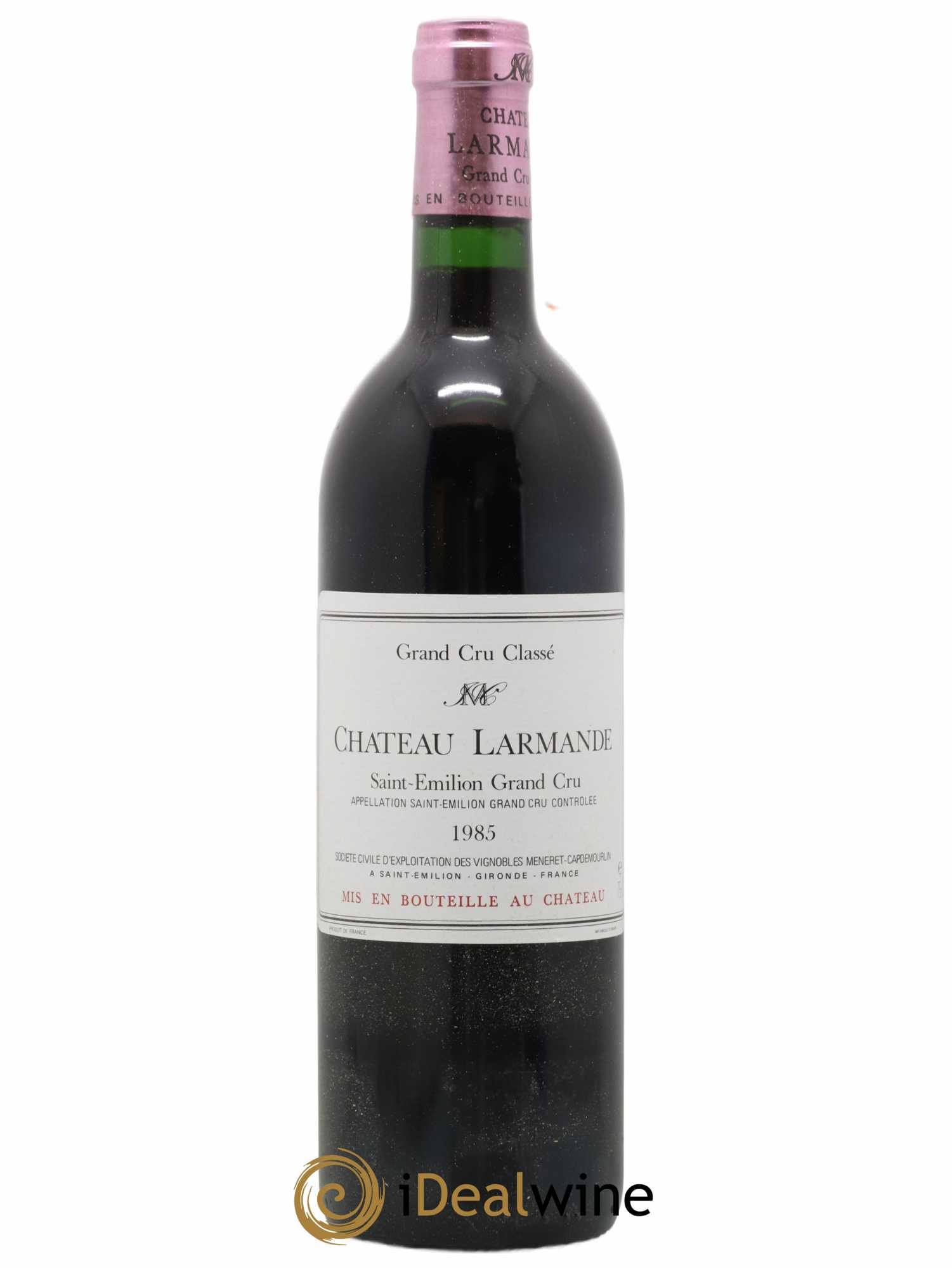 Château Larmande Grand Cru Classé 1985 - Lot de 1 bouteille - 0