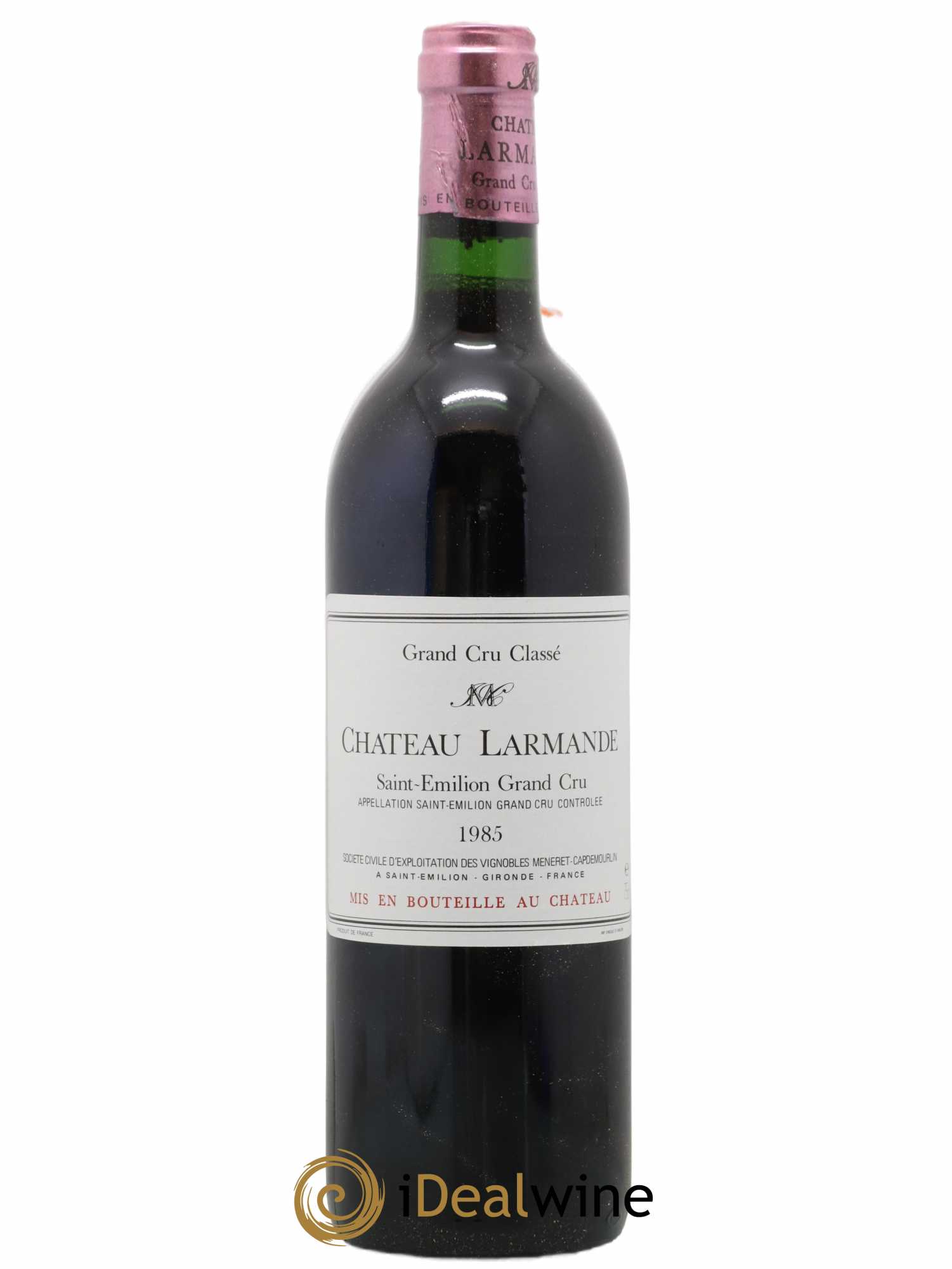 Château Larmande Grand Cru Classé 1985 - Lot de 1 bouteille - 0