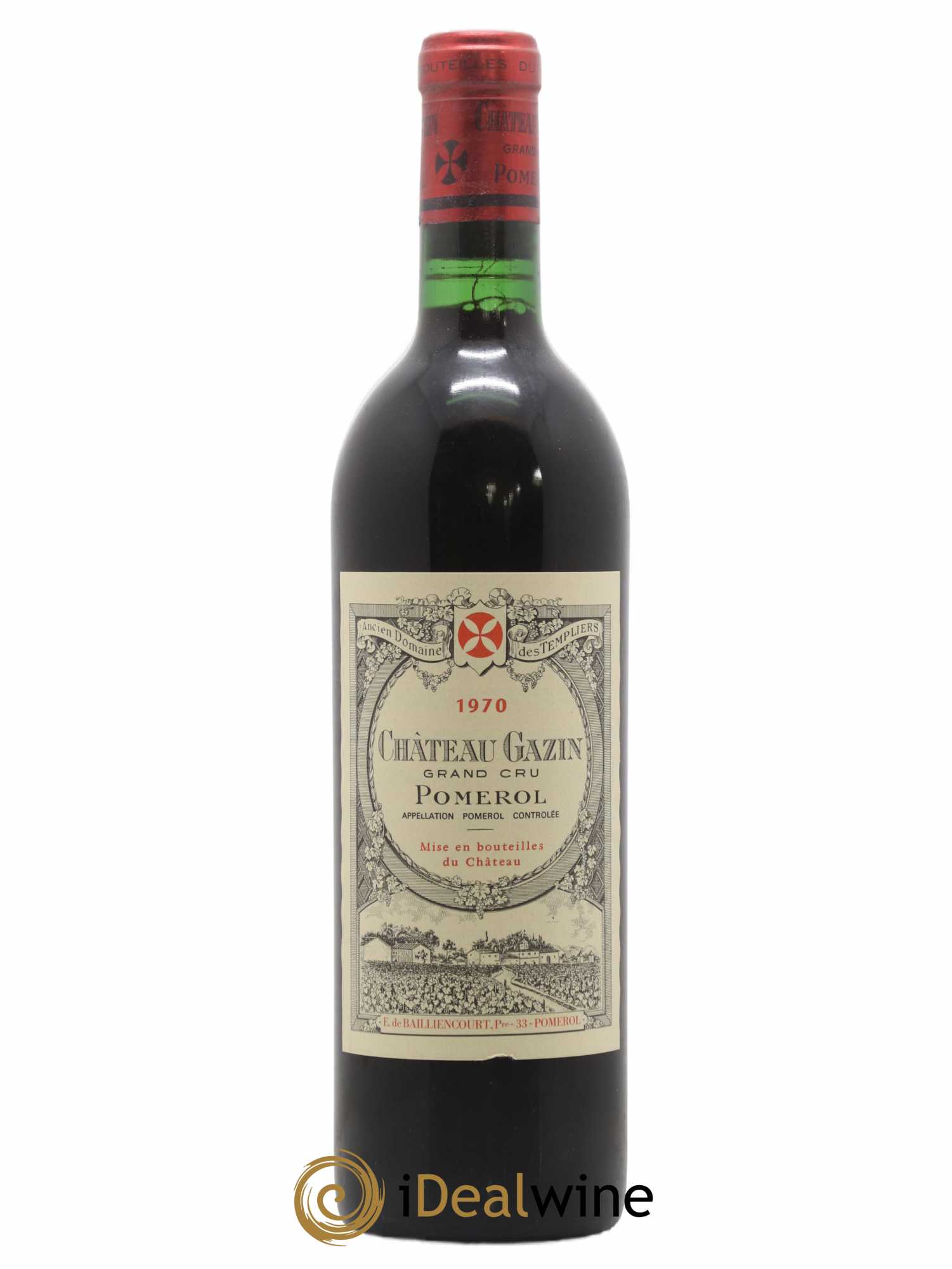 Château Gazin 1970 - Lot de 1 bouteille - 0