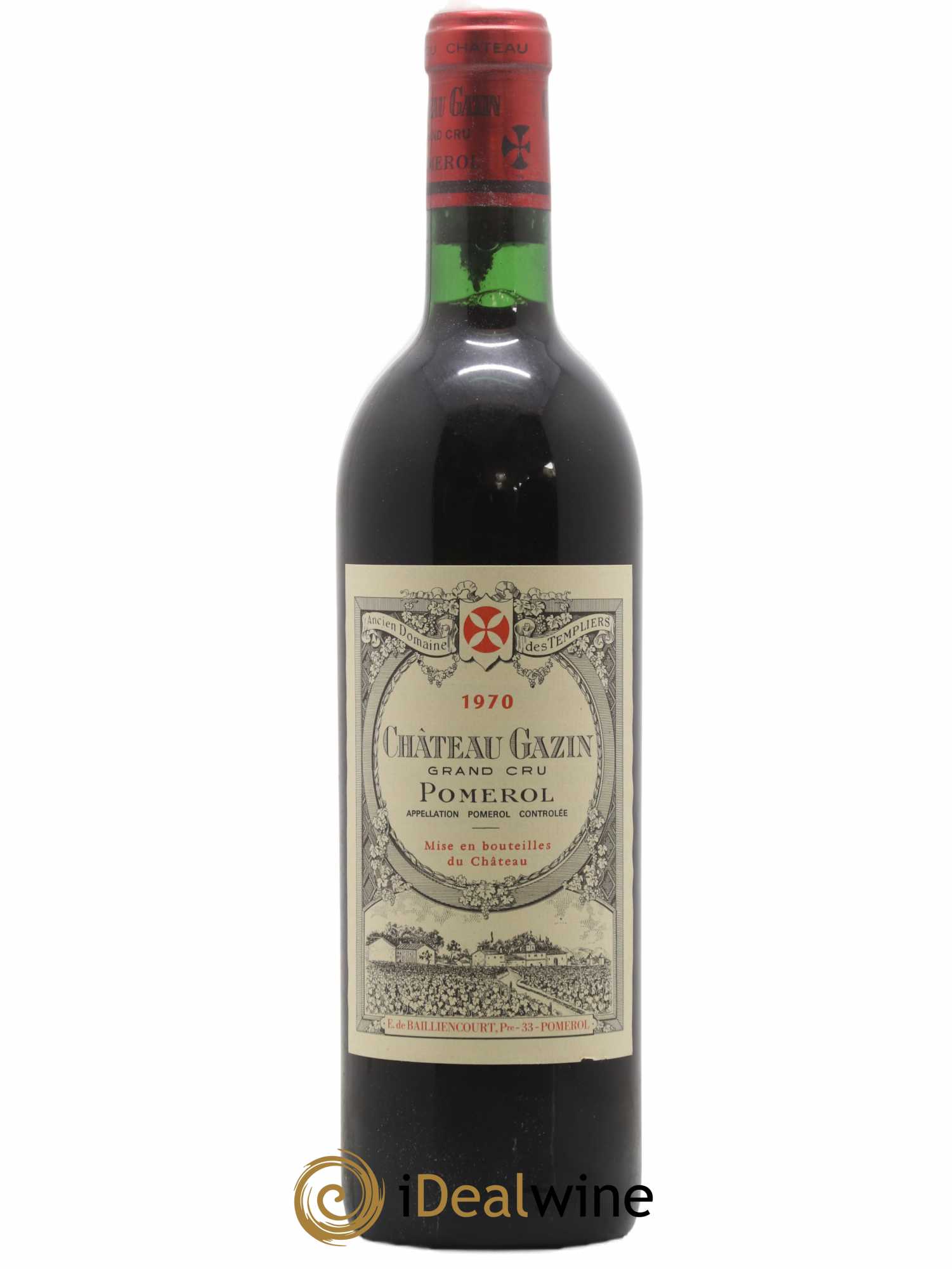 Château Gazin 1970 - Lot de 1 bouteille - 0