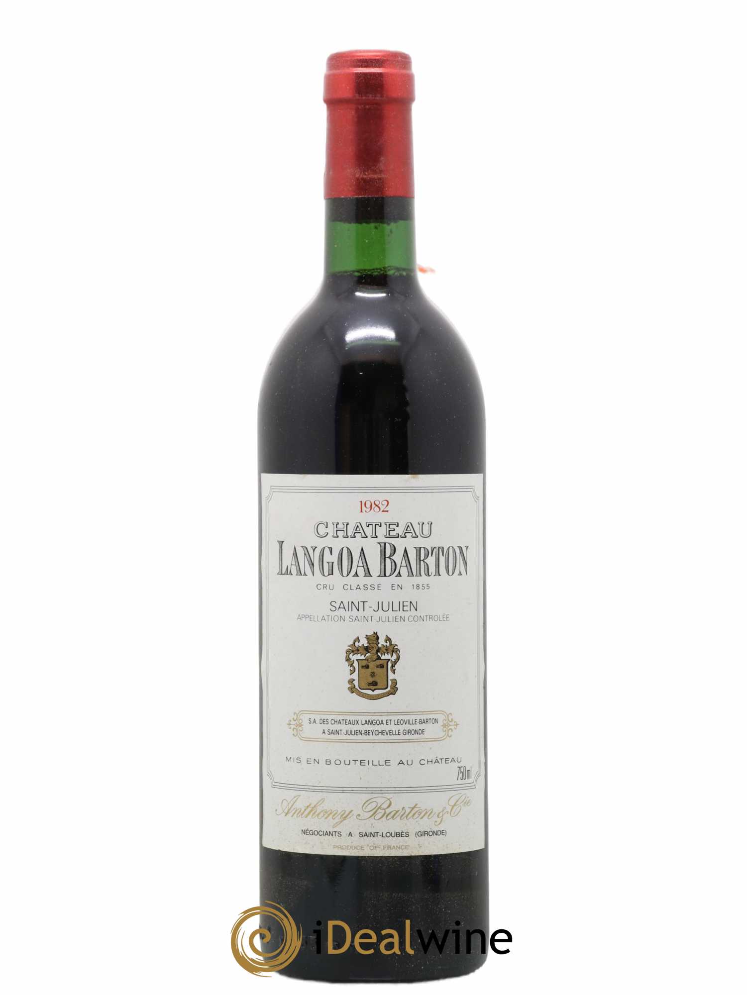 Château Langoa Barton 3ème Grand Cru Classé 1982 - Lot de 1 bouteille - 0