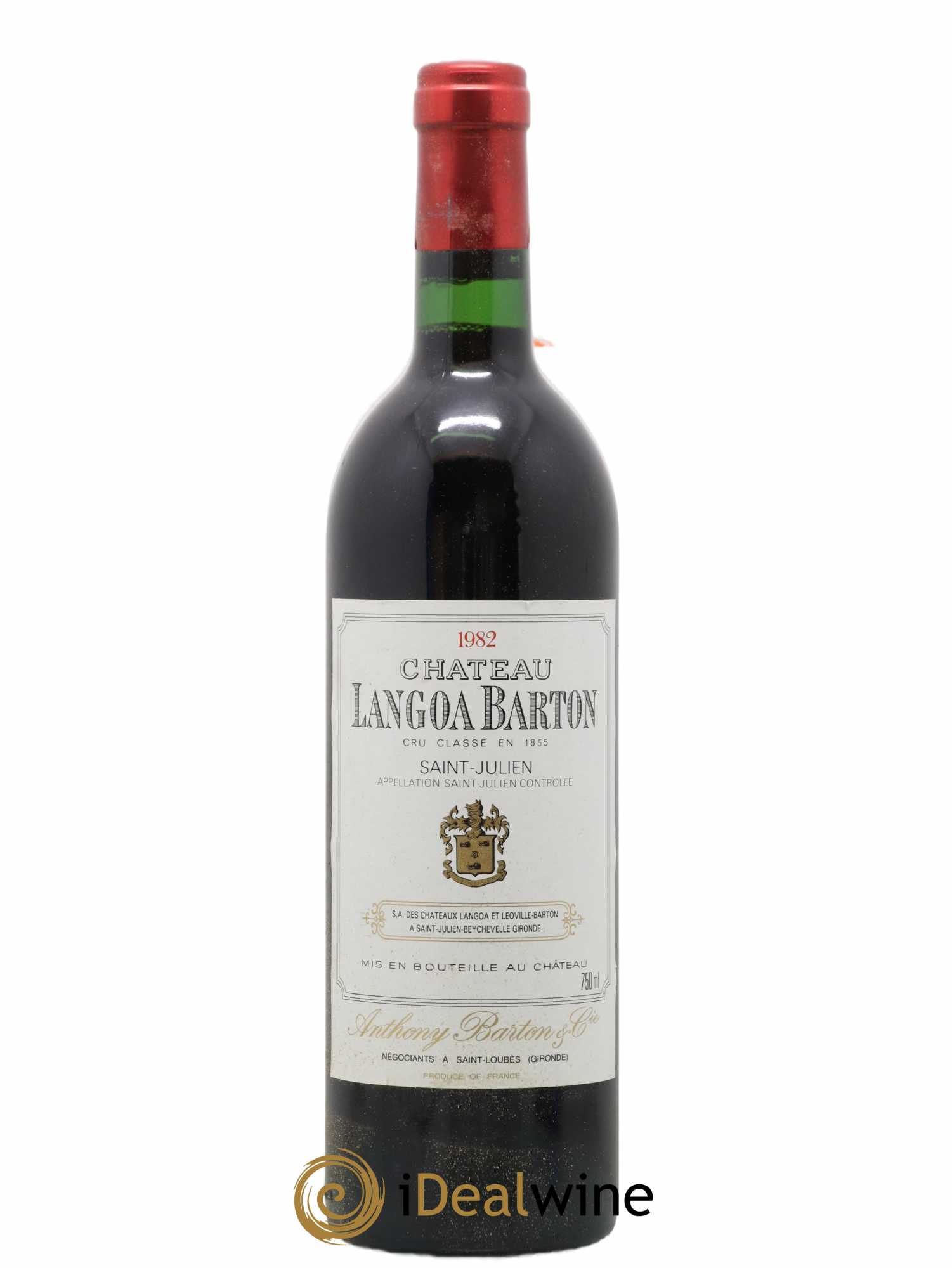 Château Langoa Barton 3ème Grand Cru Classé 1982 - Lot de 1 bouteille - 0
