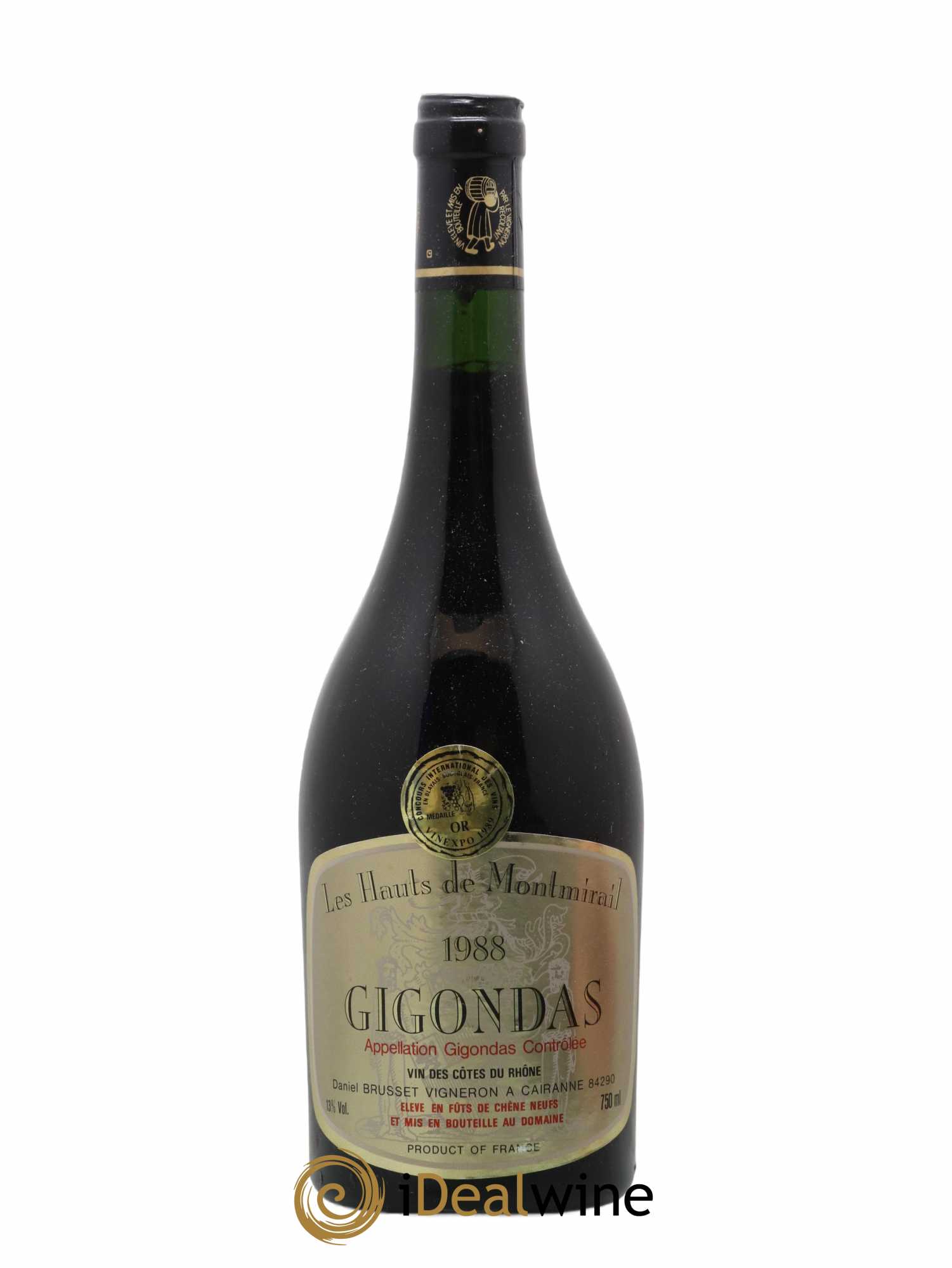 Gigondas 1988 - Posten von 1 Flasche - 0