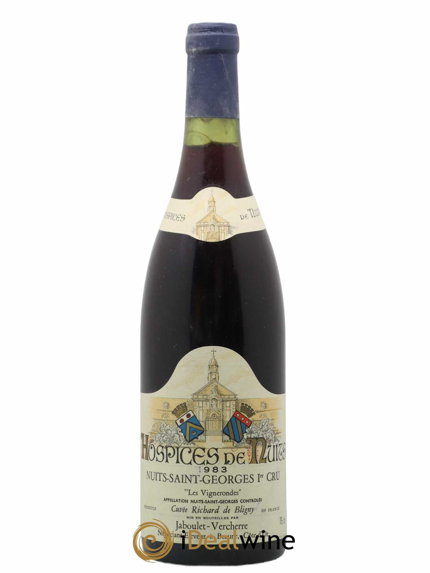 Nuits-Saint-Georges 1er Cru Les Vignerondes Cuvee Richard De Bligny Jaboulet Vercherre Hospice de Nuits 1983 - Posten von 1 Flasche - 0