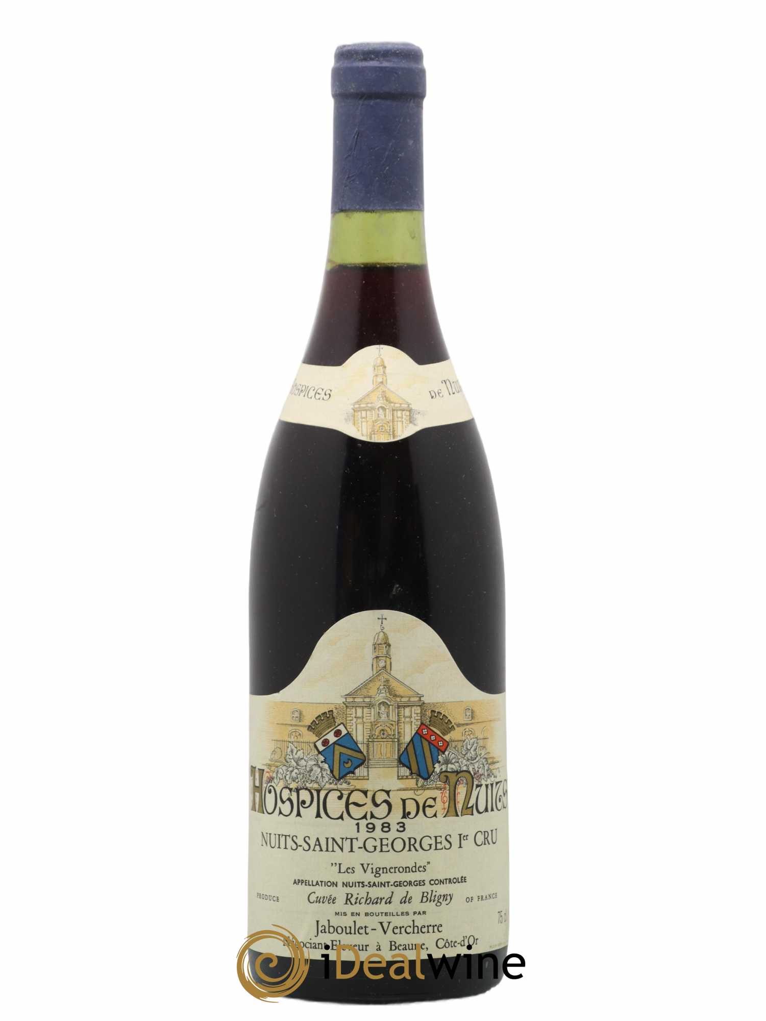 Nuits-Saint-Georges 1er Cru Les Vignerondes Cuvee Richard De Bligny Jaboulet Vercherre Hospice de Nuits 1983 - Posten von 1 Flasche - 0
