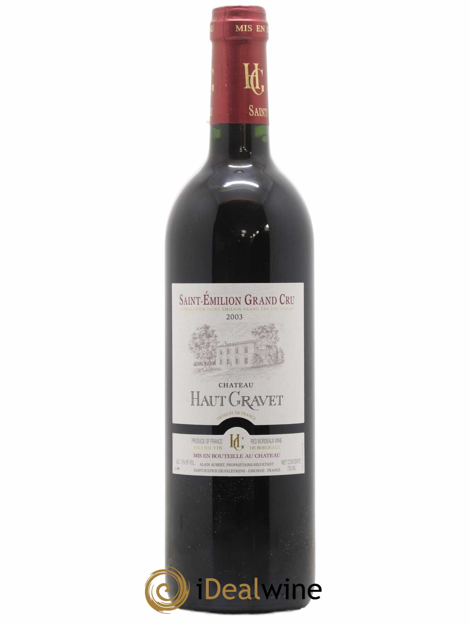 Saint-Émilion Grand Cru Haut Gravet 2003 - Posten von 1 Flasche - 0