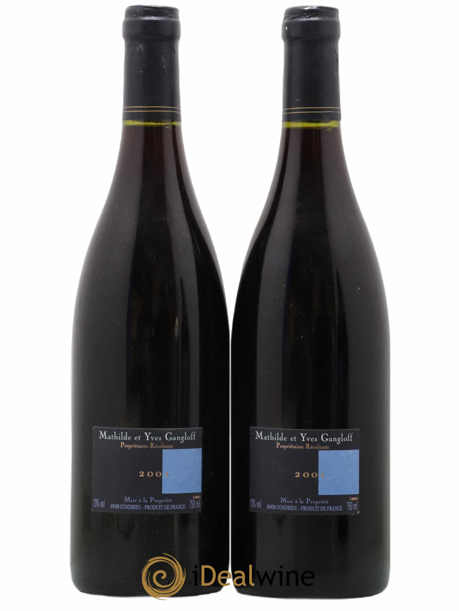 Côte-Rôtie La Barbarine Gangloff (Domaine) 2001 - Lot de 2 bouteilles - 1