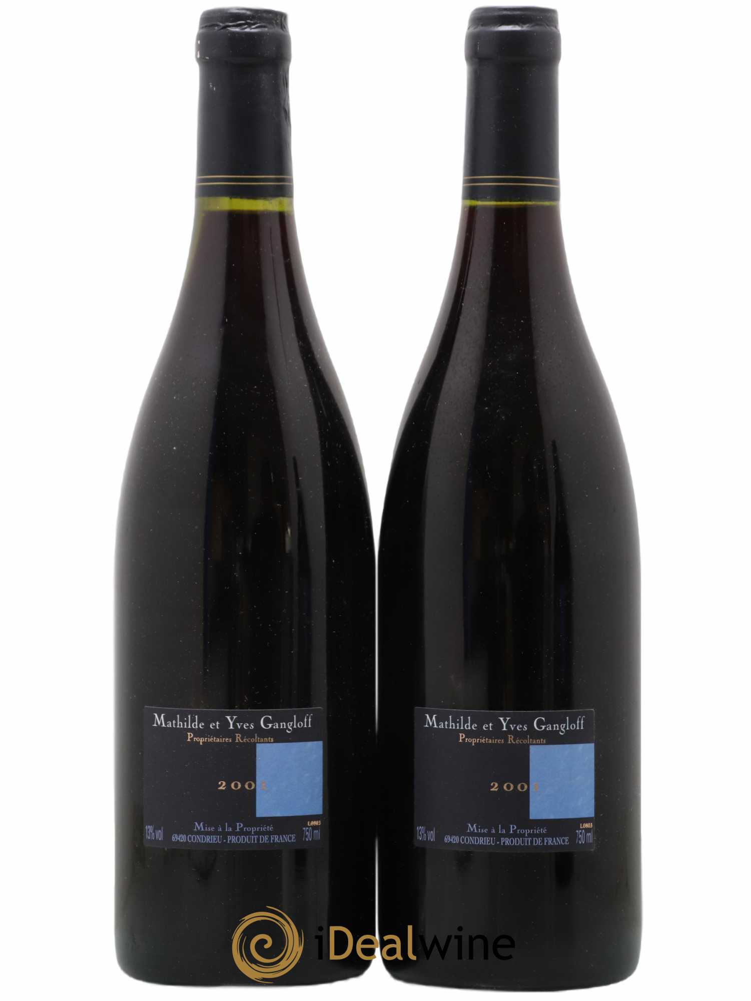 Côte-Rôtie La Barbarine Gangloff (Domaine) 2001 - Lot de 2 bouteilles - 1