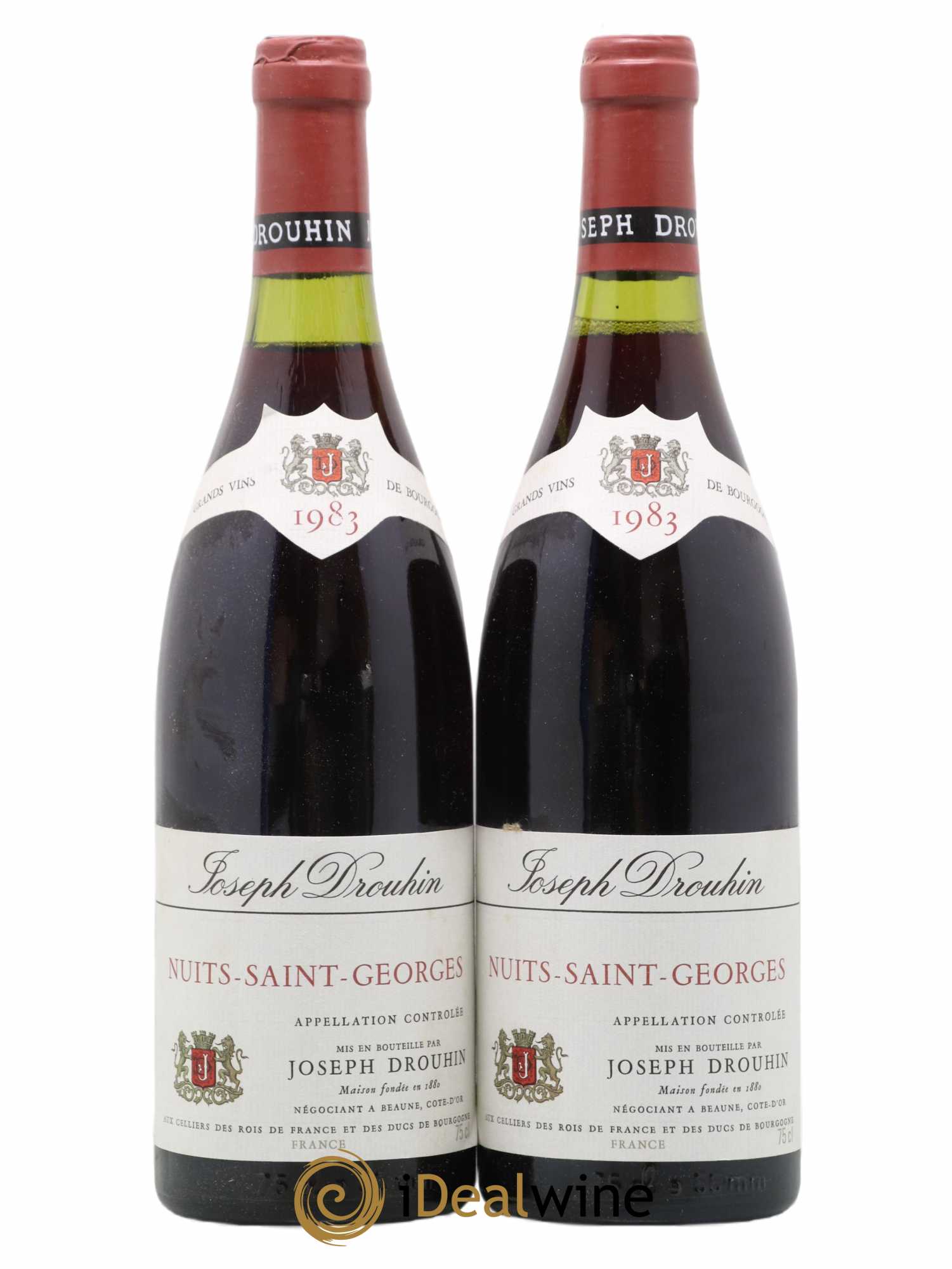 Nuits-Saint-Georges Drouhin 1983 - Lot de 2 bouteilles - 0