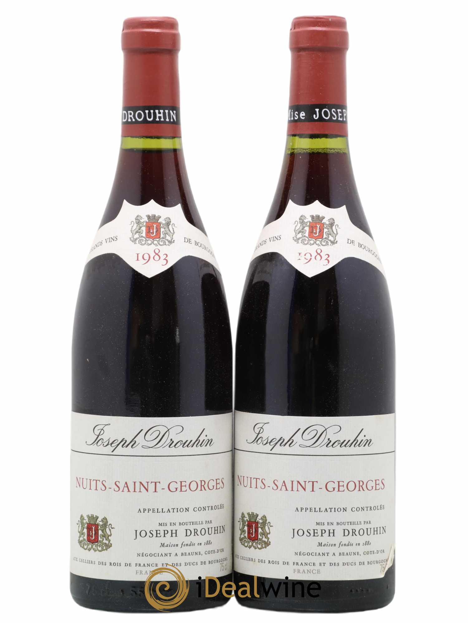 Nuits-Saint-Georges Drouhin 1983 - Lot de 2 bouteilles - 0