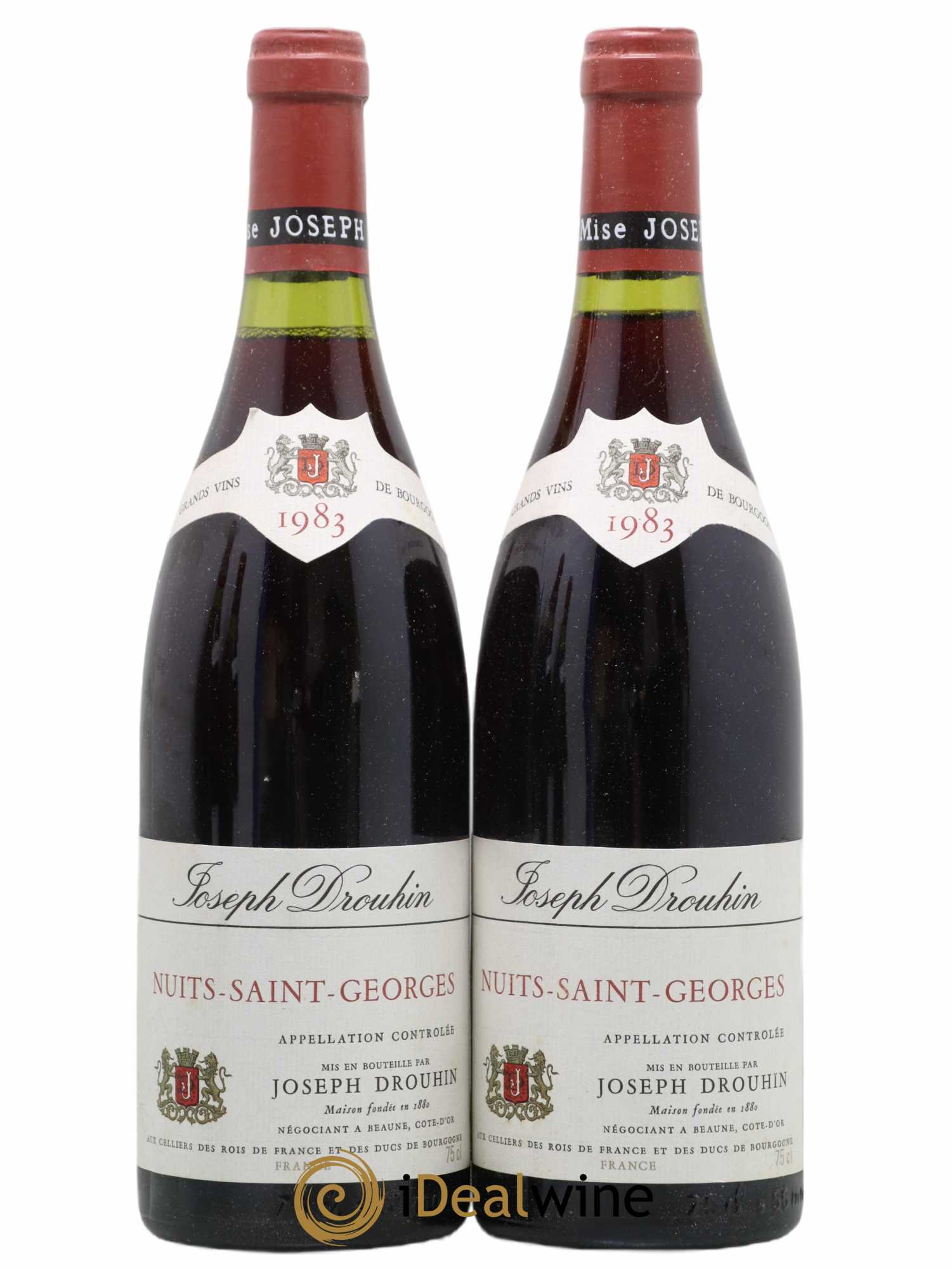Nuits-Saint-Georges Drouhin 1983 - Lot de 2 bouteilles - 0