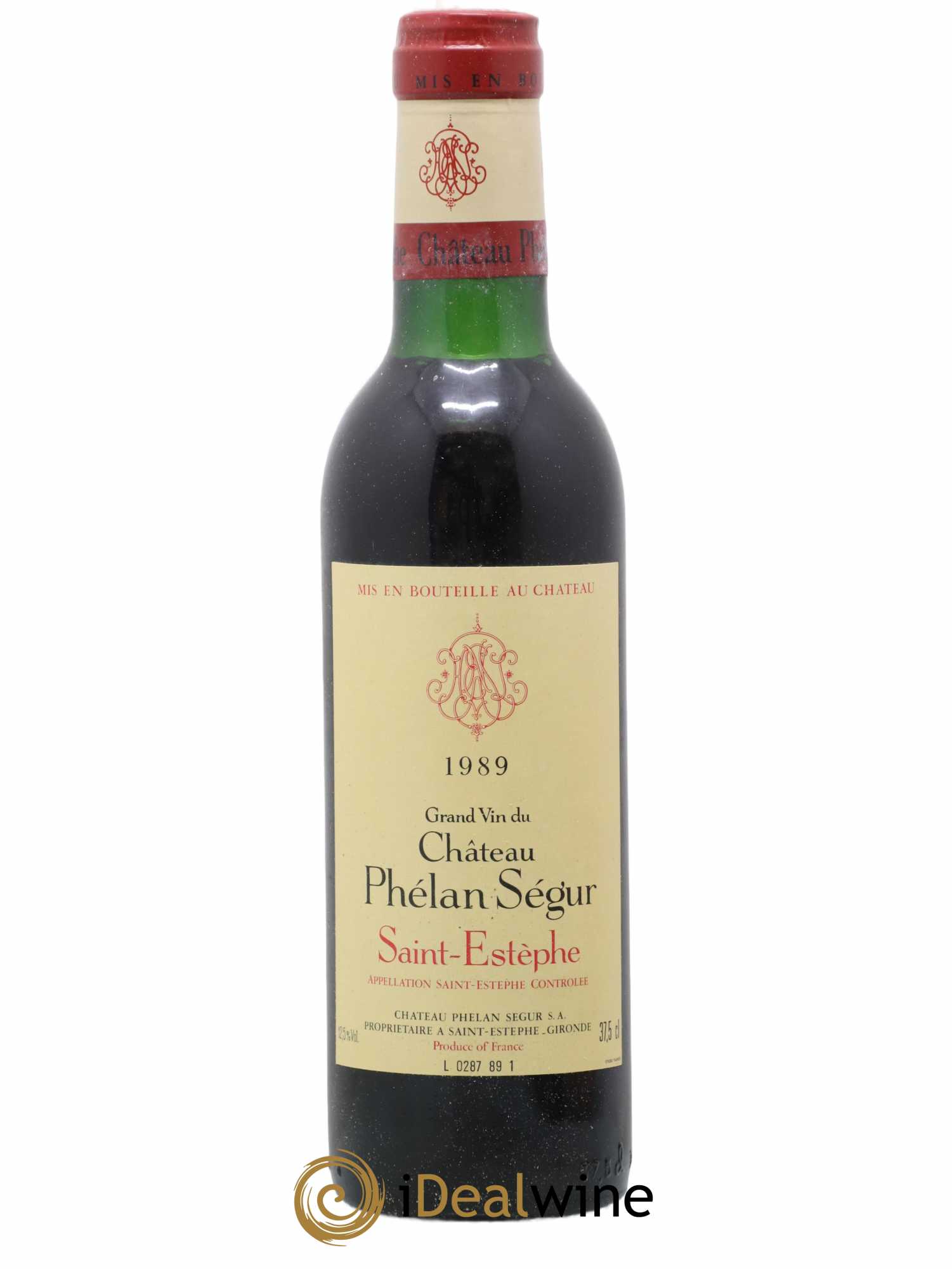 Château Phélan Ségur 1989 - Lot of 1 half-bottle - 0