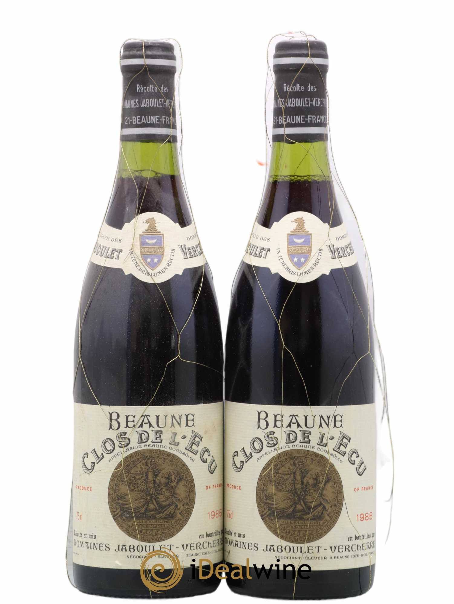 Beaune 1er Cru Clos De L'Ecu Jaboulet Vercherre 1985 - Posten von 2 Flaschen - 0