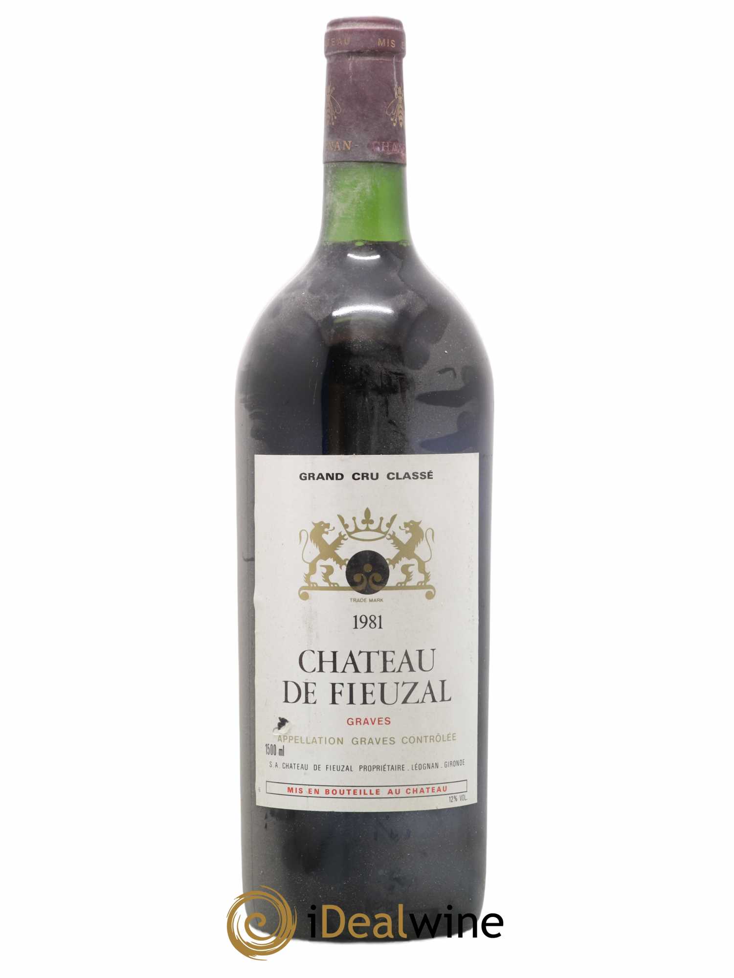 Château de Fieuzal Cru Classé de Graves 1981 - Lot de 1 magnum - 0
