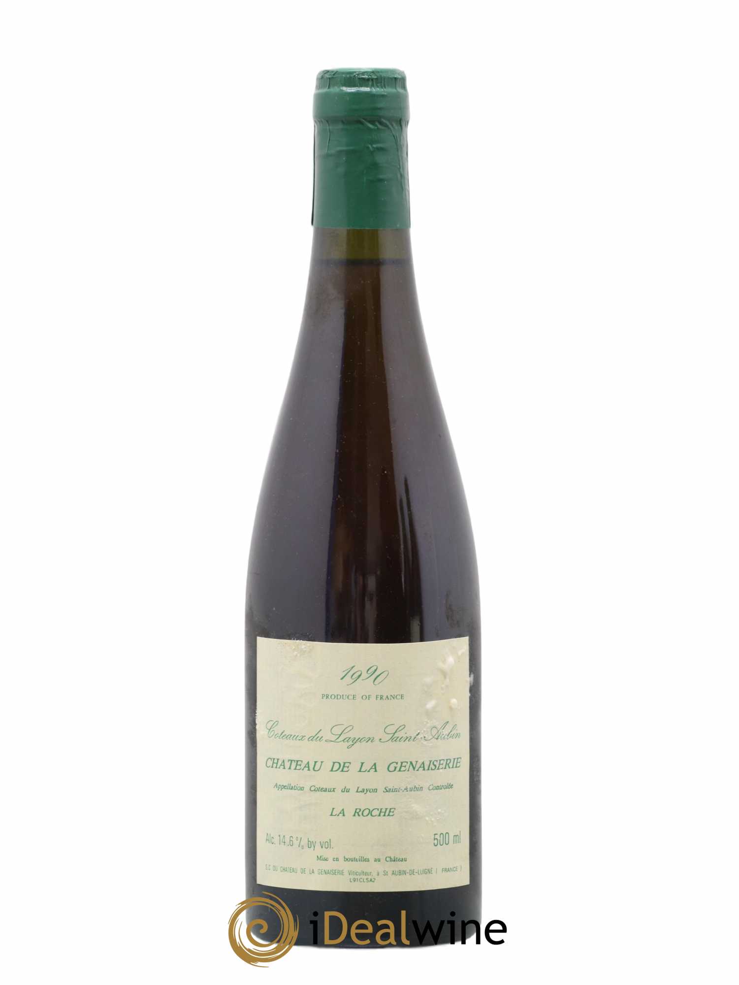 Coteaux du Layon Saint Aubin Roche Domaine Genaiserie 50cl 1990 - Lot de 1 bouteille - 0