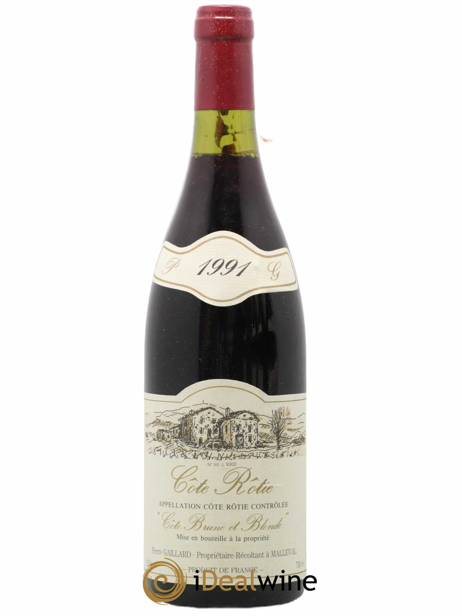 Côte-Rôtie 1991 - Posten von 1 Flasche - 0