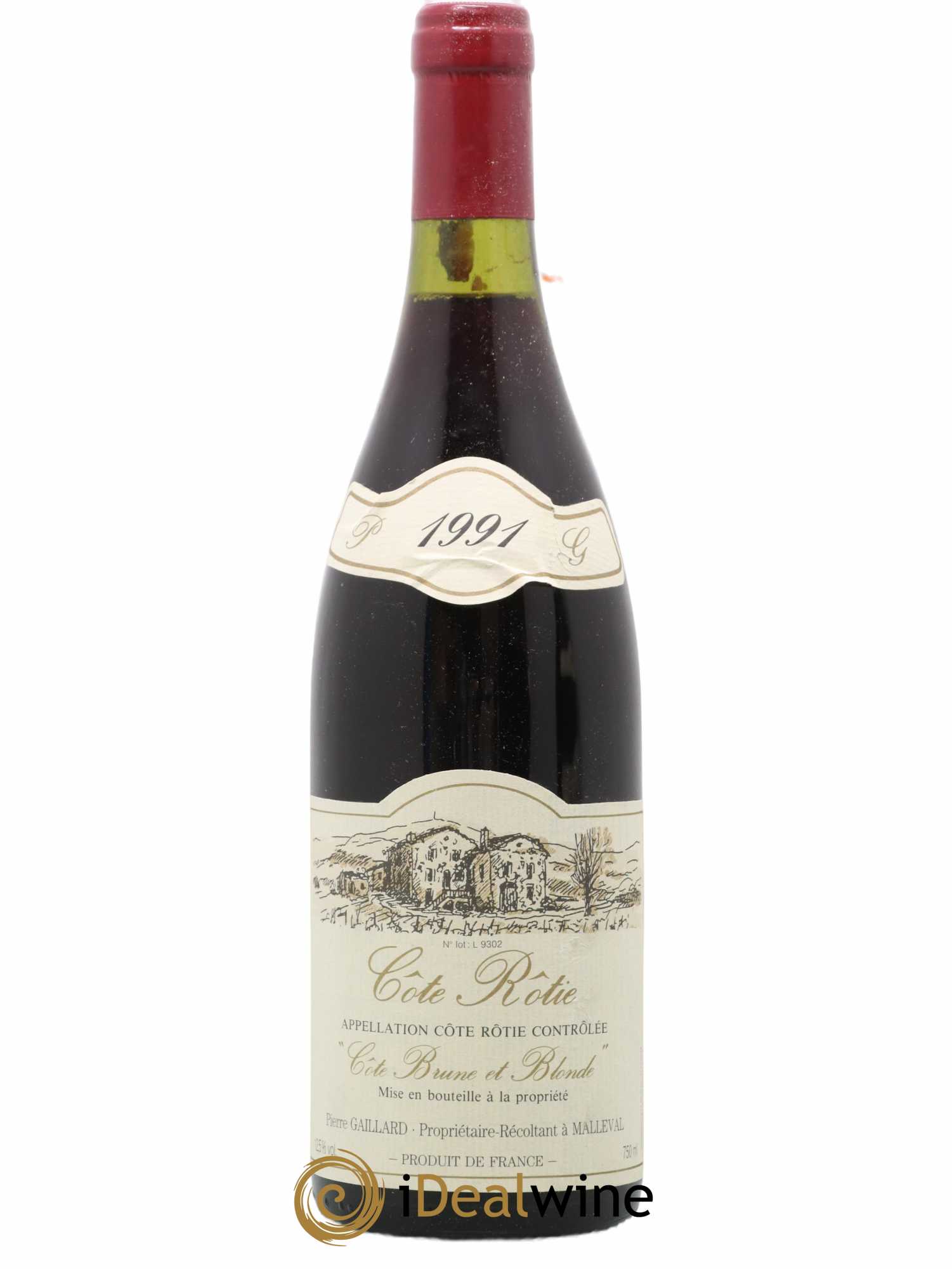 Côte-Rôtie 1991 - Posten von 1 Flasche - 0