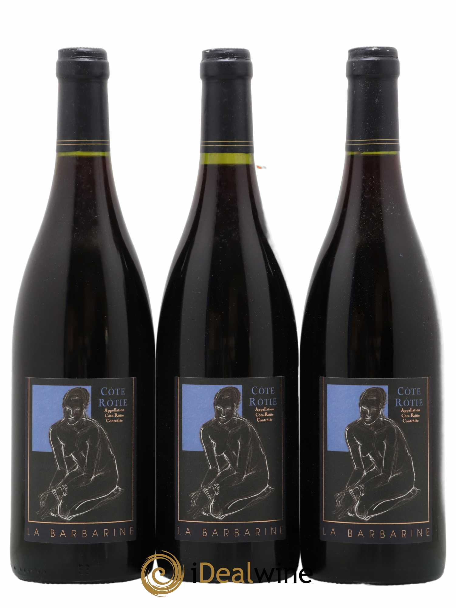 Côte-Rôtie La Barbarine Gangloff (Domaine) 2001 - Lot de 3 bouteilles - 0
