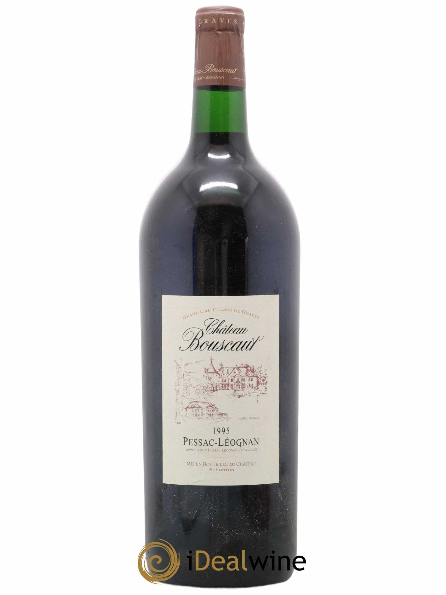 Château Bouscaut Cru Classé de Graves 1995 - Lot de 1 magnum - 0