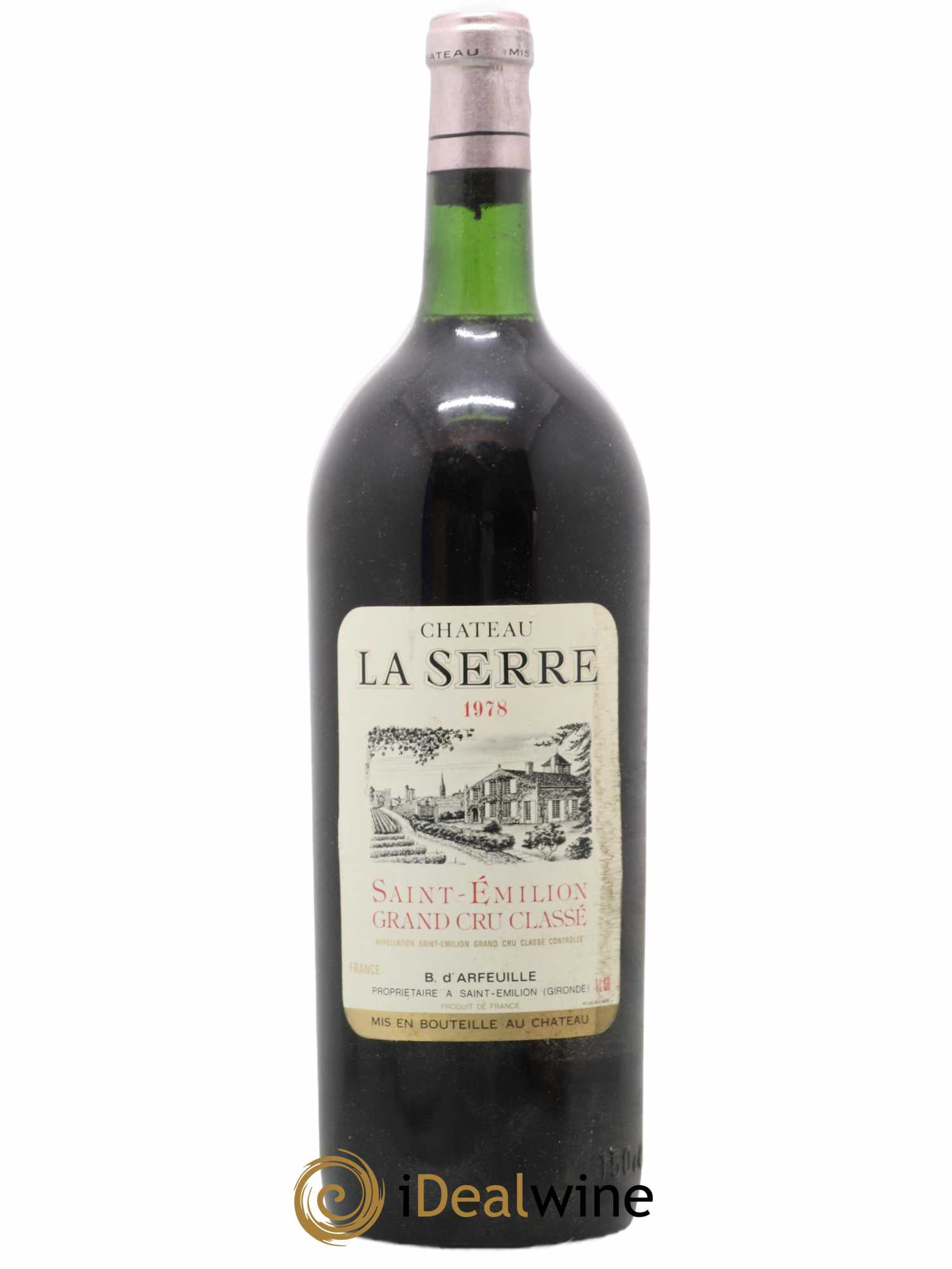 Château la Serre Grand Cru Classé 1978 - Lot de 1 magnum - 0