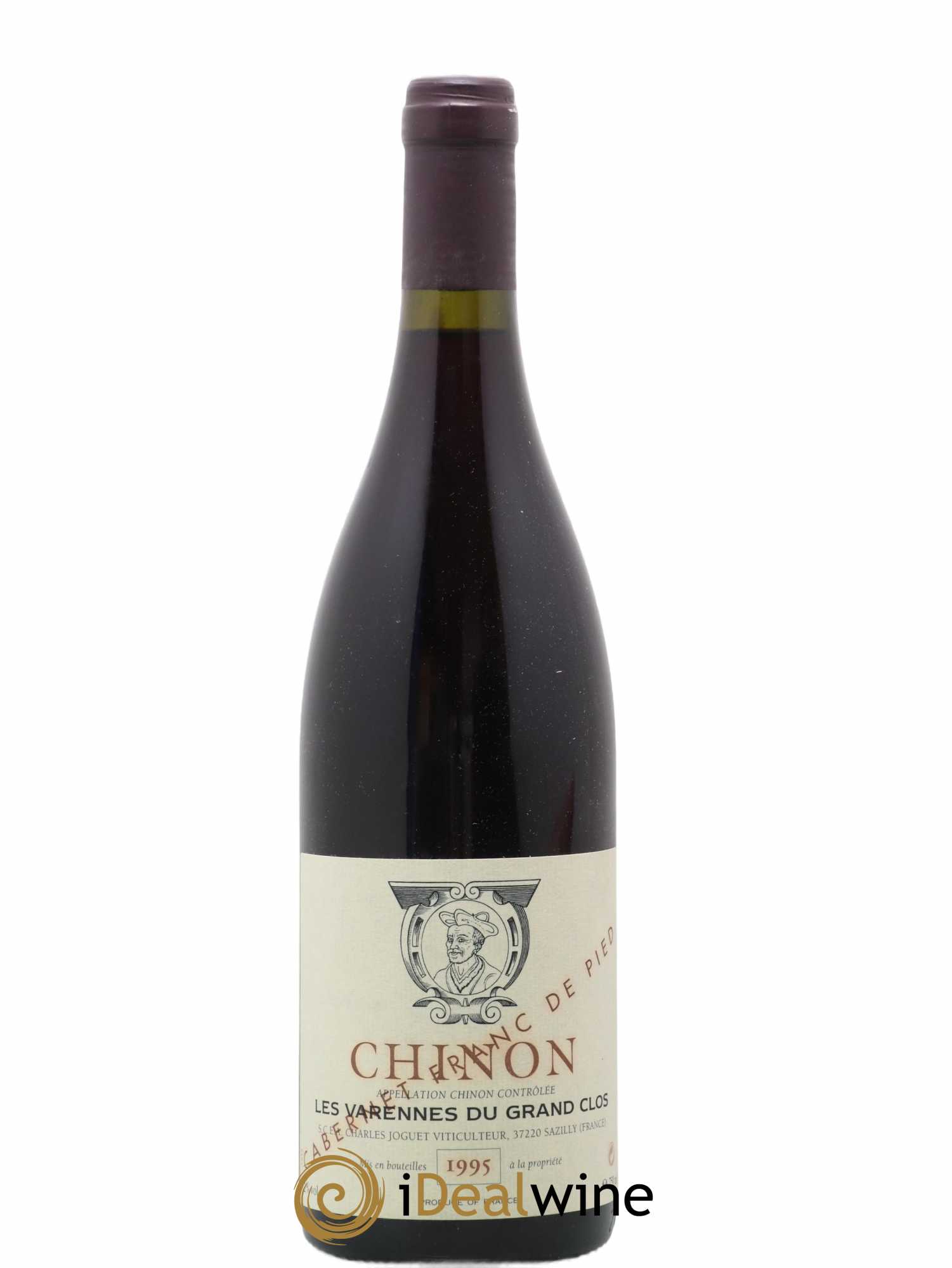 Chinon Les Varennes du Grand Clos Charles Joguet Cabernet Franc de Pied 1995 - Lot de 1 bouteille - 0