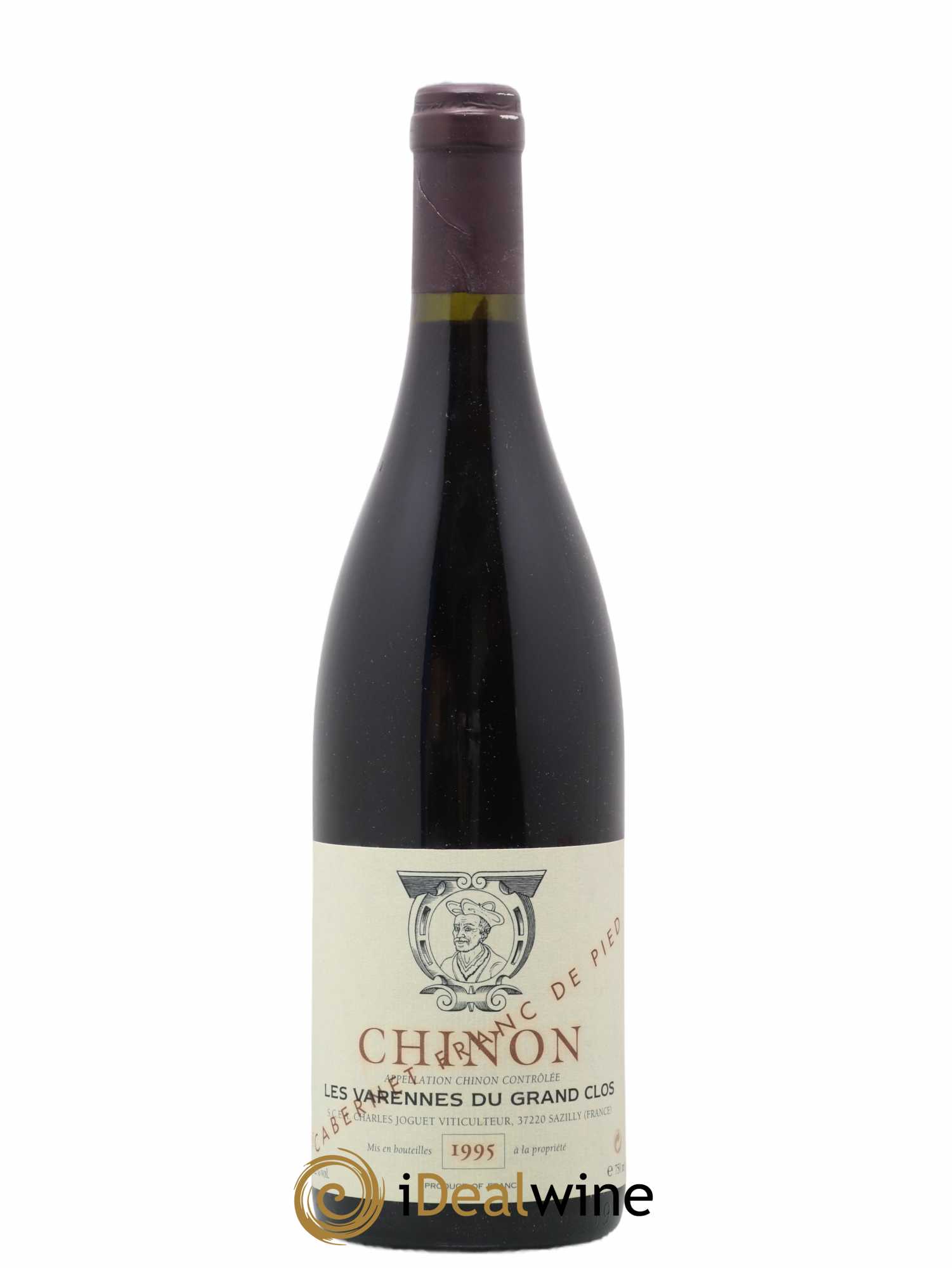 Chinon Les Varennes du Grand Clos Charles Joguet 1995 - Lot de 1 bouteille - 0
