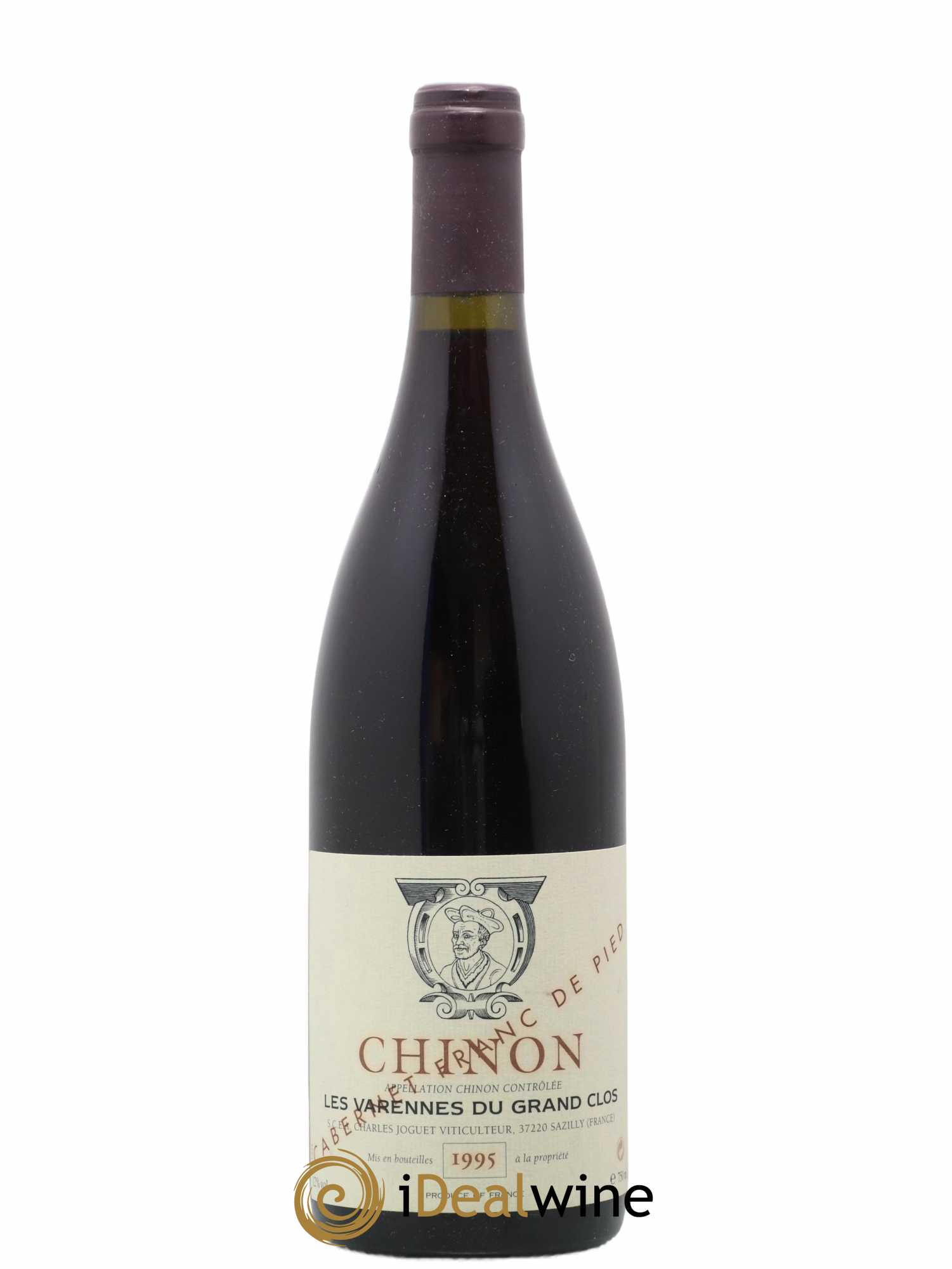 Chinon Les Varennes du Grand Clos Charles Joguet Cabernet Franc de Pied 1995 - Lot de 1 bouteille - 0